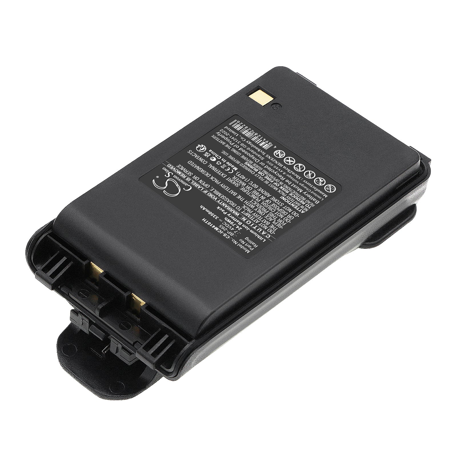 7.4V, Li-ion, 3350mAh, Battery fits Icom IC-3101, IC-4101, 24.79Wh Two-Way Radio Cameron Sino Technology Limited