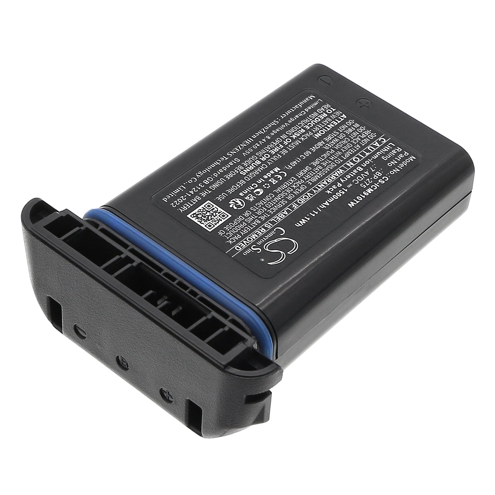 7.4V, Li-ion, 1500mAh, Battery fits Icom IC-M91D, IC-M92D, 11.1Wh Two-Way Radio Cameron Sino Technology Limited