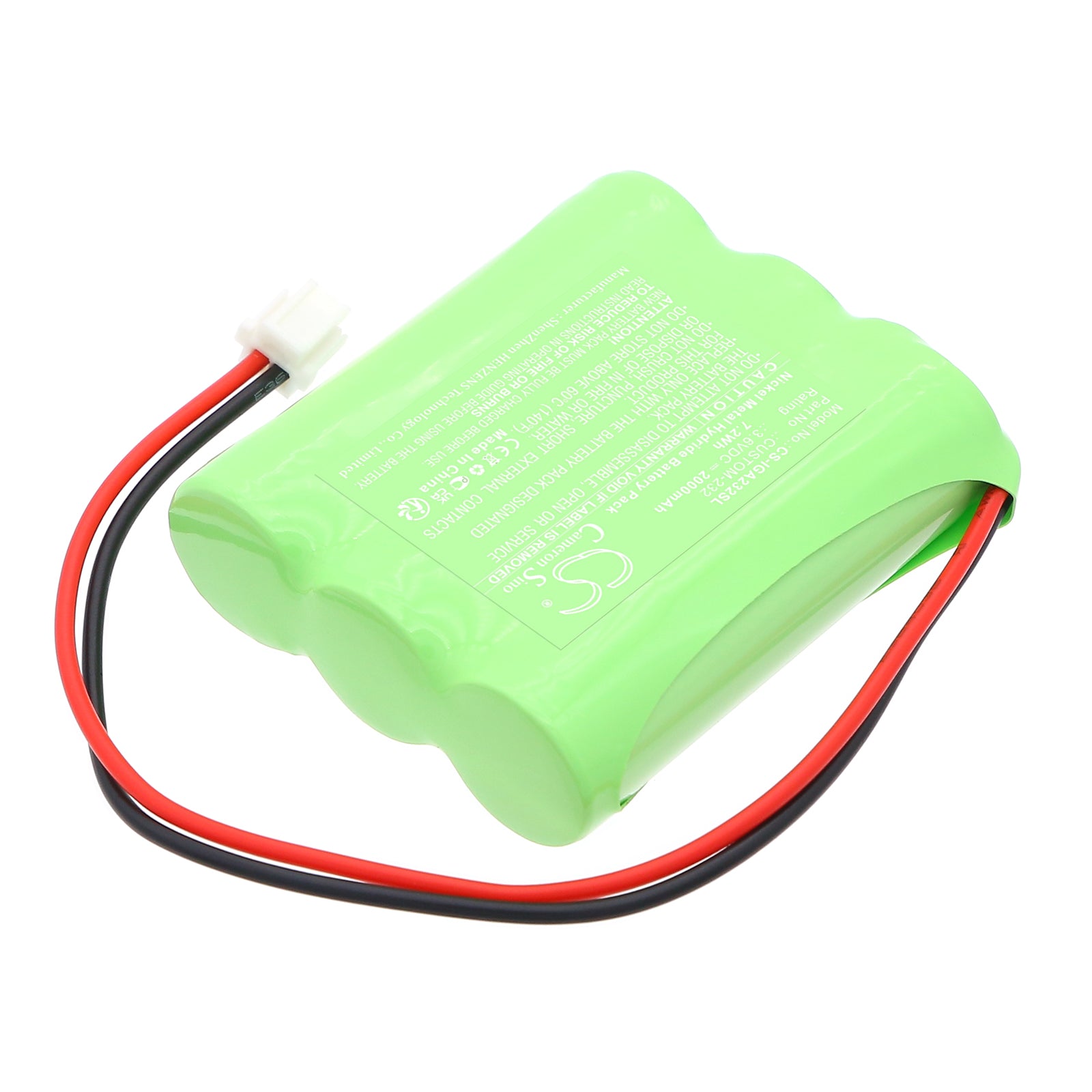 3.6V, Ni-MH, 2000mAh, Battery fits IGT AVP, 7.2Wh Game Console Cameron Sino Technology Limited