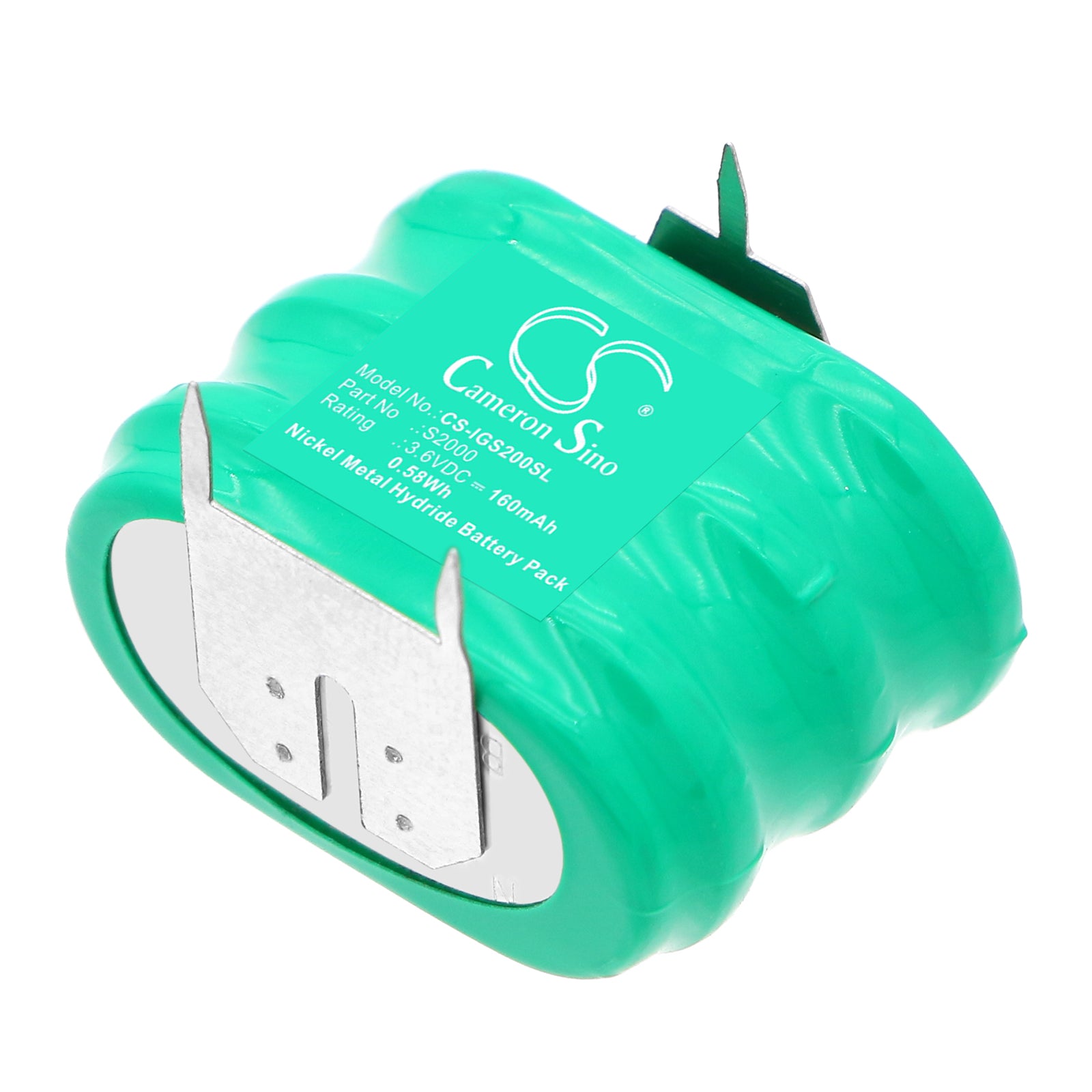3.6V, Ni-MH, 160mAh, Battery fits IGT S2000, 0.58Wh Game Console Cameron Sino Technology Limited