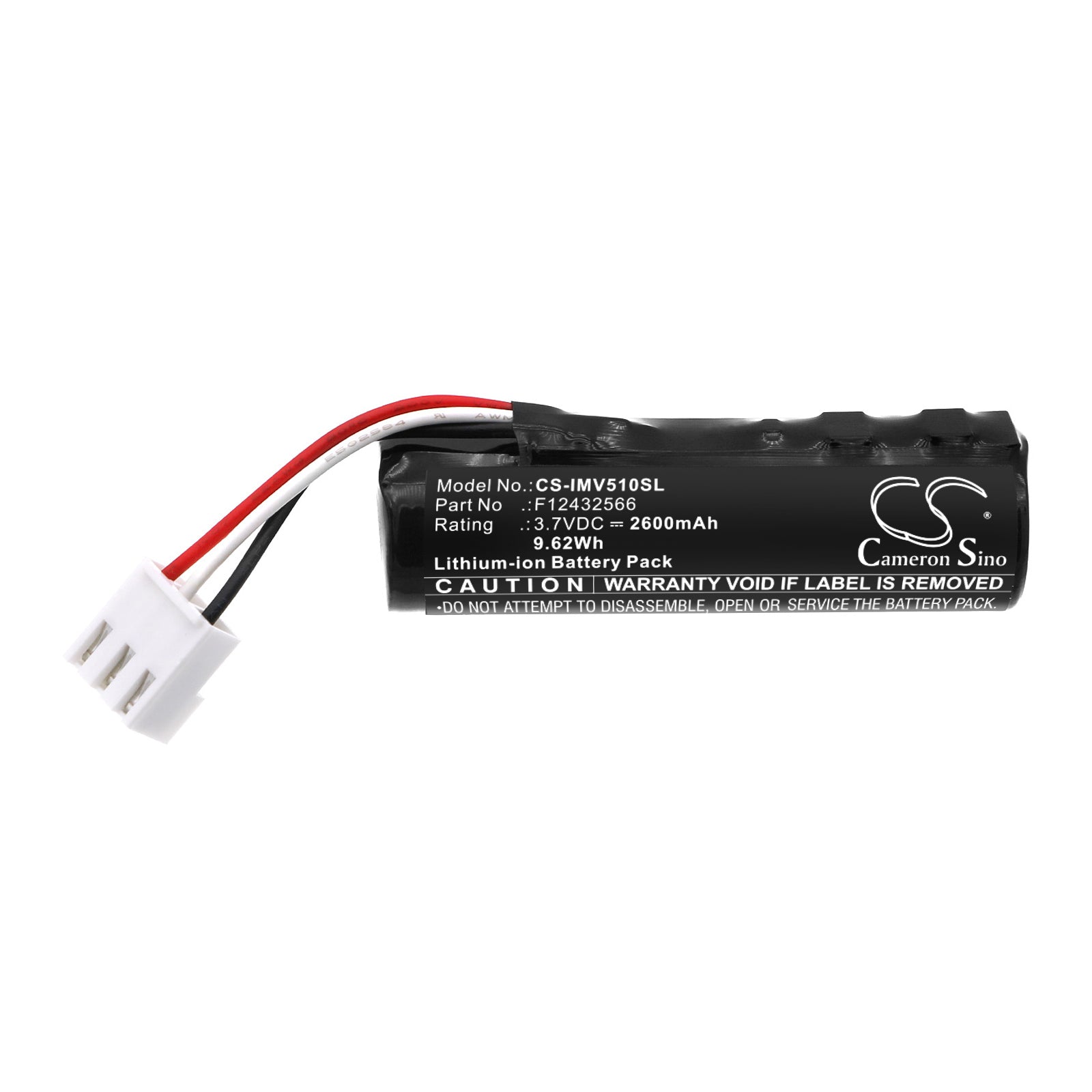 3.7V, Li-ion, 2600mAh, Battery fits Ingenico Move 5000 3G Bluetooth, Move 5000 3G Wifi Bluetooth, 9.62Wh Payment Terminal Cameron Sino Technology Limited