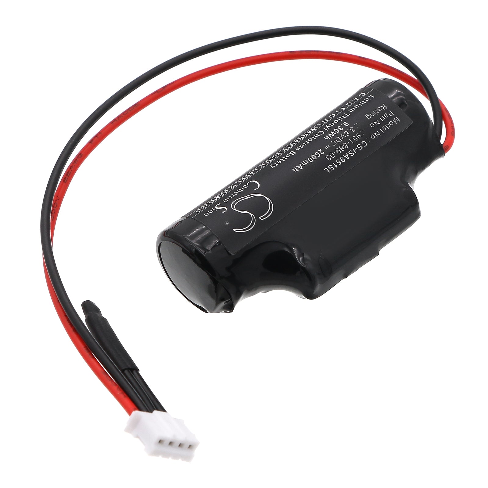 3.6V, Li-SOCl2, 2600mAh, Battery fits ITRON Sparklog 31-50-01.001, Sparklog GSM, 9.36Wh PLC Cameron Sino Technology Limited