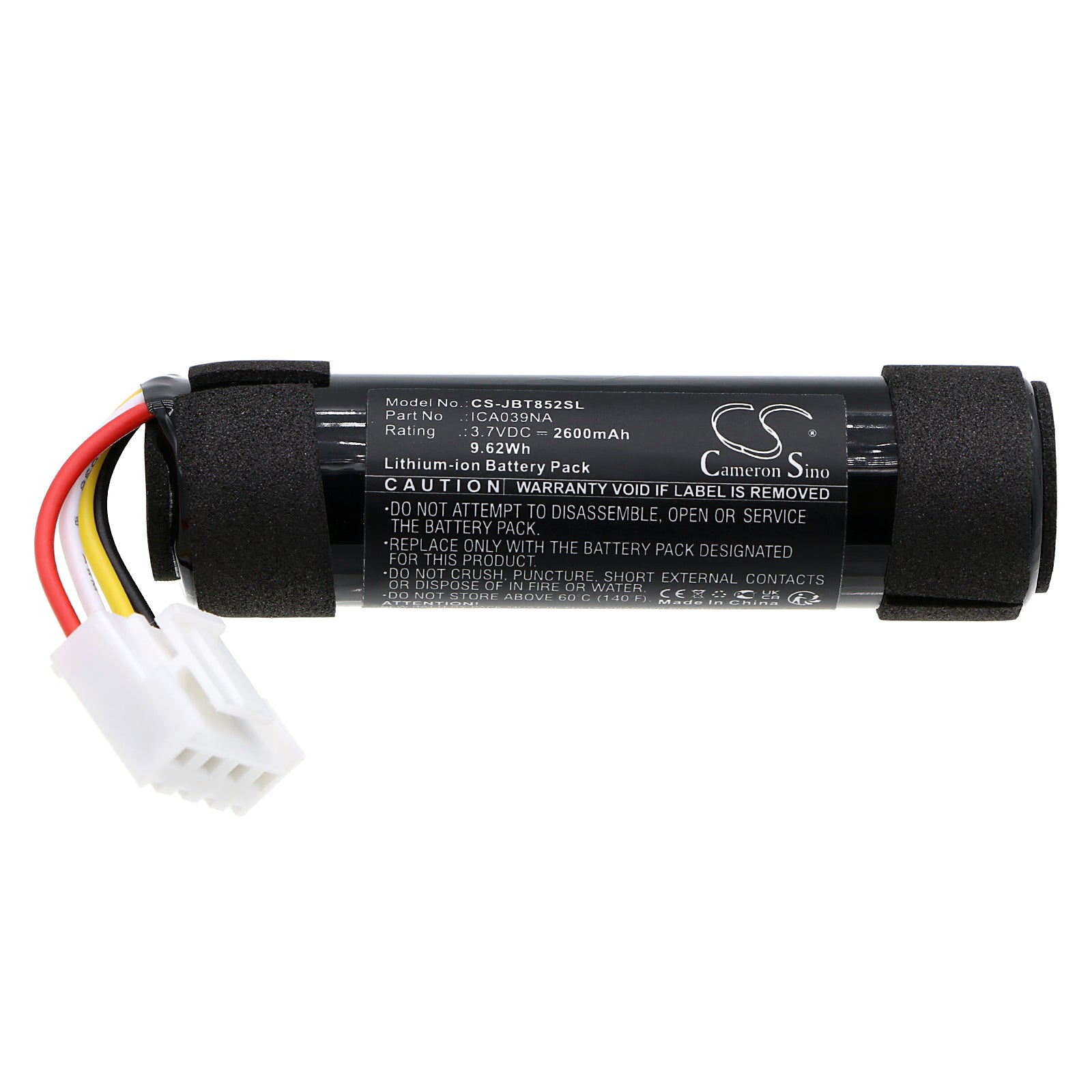 Li-ion, Speaker Battery fits Jbl Bar 800, Bar 800 5.1.2-channel Soundba, 3.7V, 2600mAh Speaker Cameron Sino Technology Limited