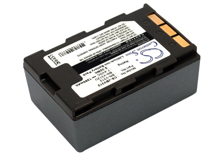 Li-ion, Camera Battery fits Jvc Gr-dvm407, Gr-dvm76, 7.4V, 1260mAh Camera Cameron Sino Technology Limited