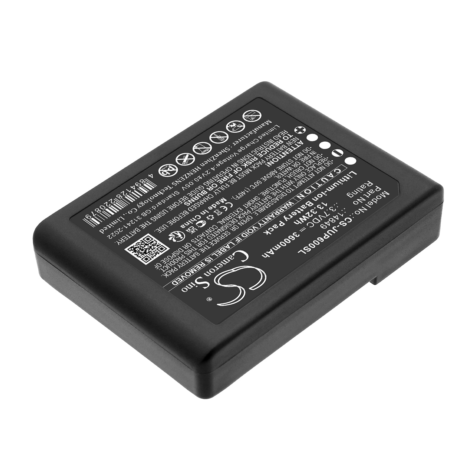 3.7V, Li-ion, 3600mAh, Battery fits Juniper Archer, Archer 2, 13.32Wh Equipment, Survey, Test Cameron Sino Technology Limited