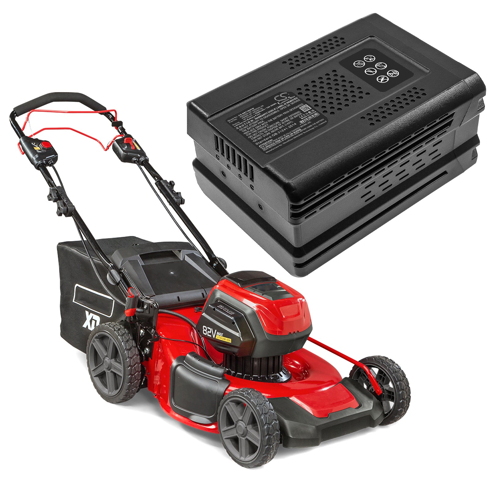 Li-ion, Gardening Tools Battery fits Kobalt 80v Chainsaw, 80v Leaf Blower, 80.0V, 2000mAh Gardening Tools Cameron Sino Technology Limited