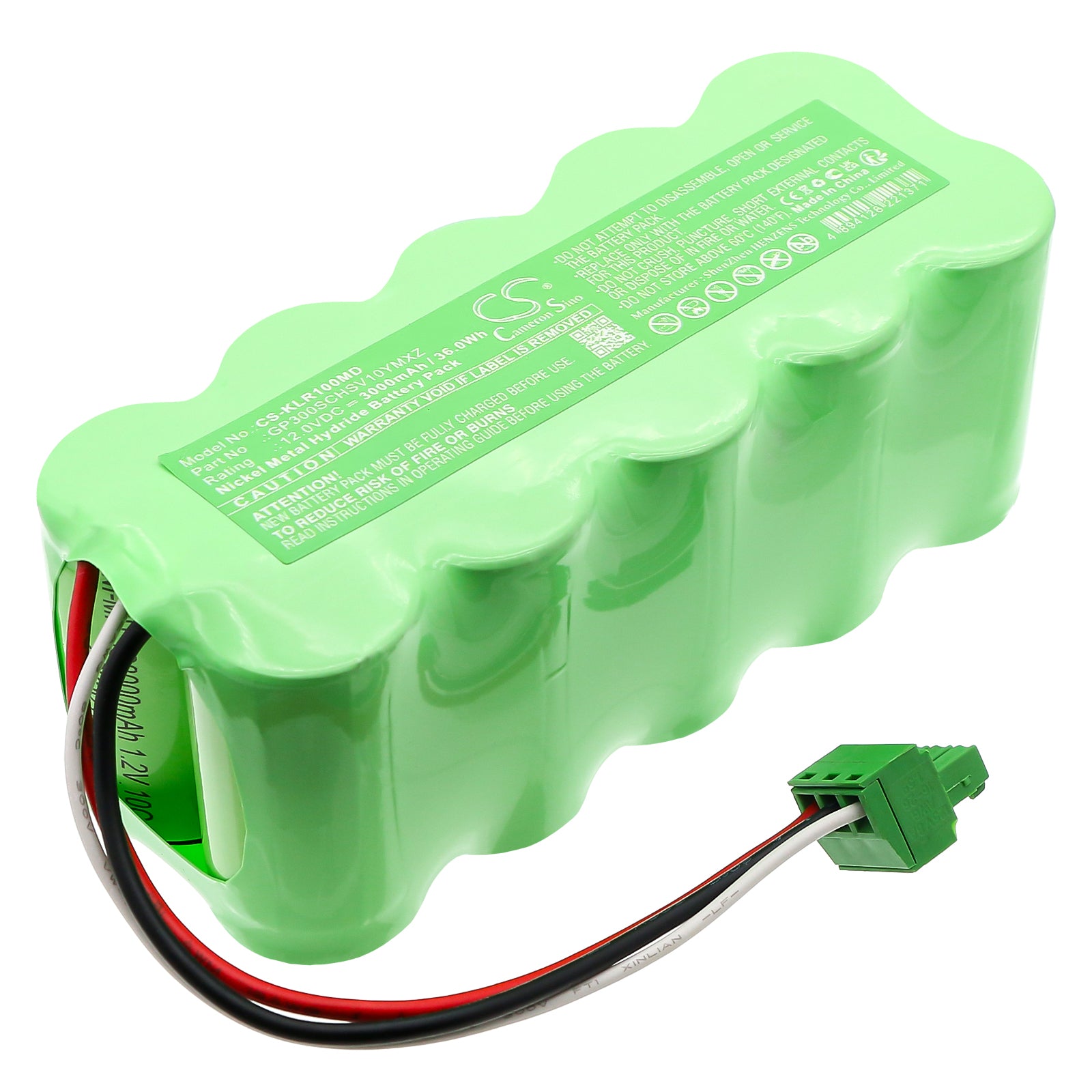 12V, Ni-MH, 3000mAh, Battery fits KALOS MPR ITALY, 36Wh Medical Cameron Sino Technology Limited