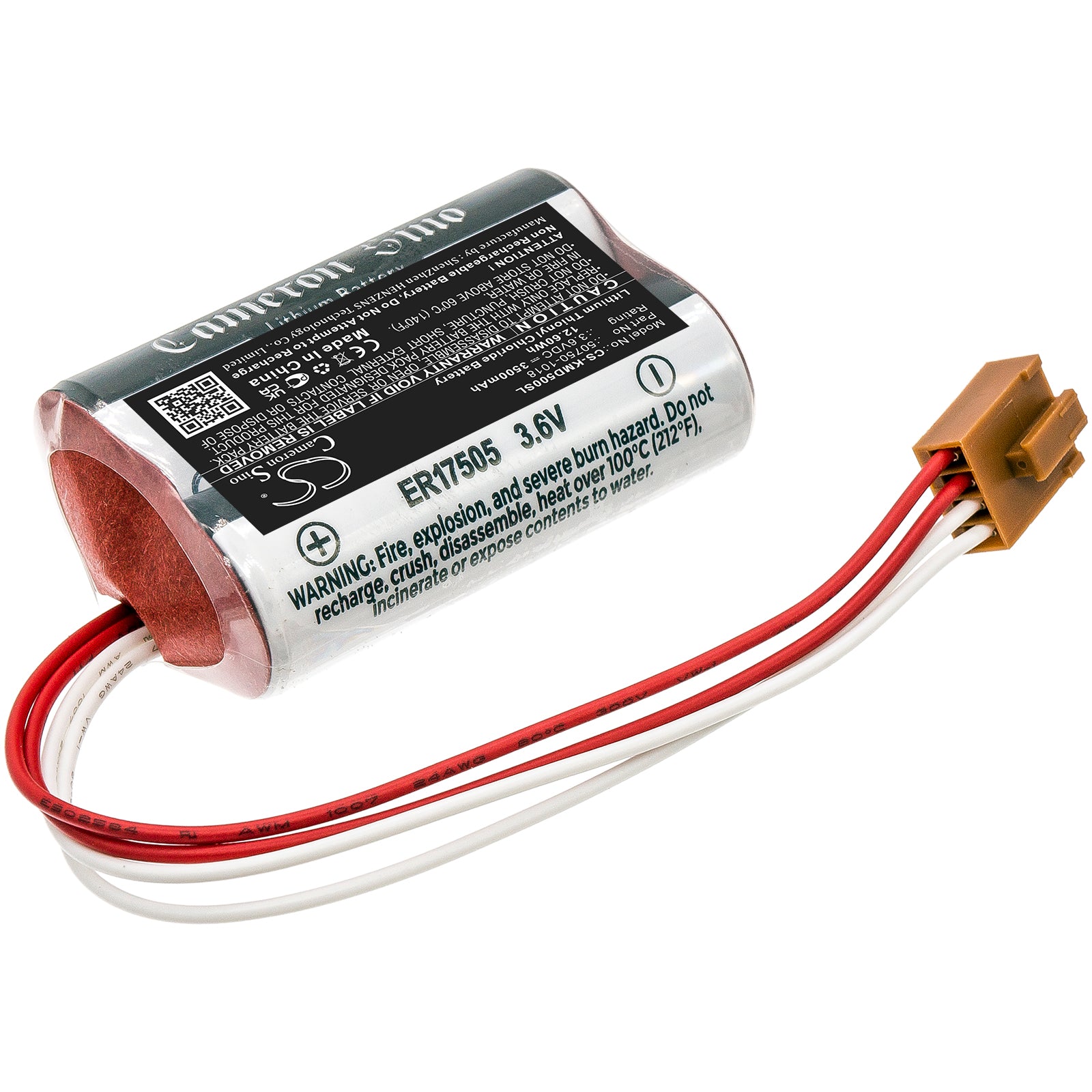 Li-SOCl2, PLC Battery fits Nachi Robotic Systems Sb100, Sra100, 3.6V, 3500mAh PLC Cameron Sino Technology Limited
