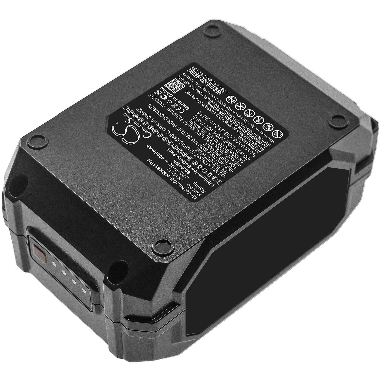 Li-ion, Power Tools Battery fits Kimo 6 Inch Cordless Chainsaw, Leaf Blower 2-in-1 20v, 20.0V, 4000mAh Power Tools Cameron Sino Technology Limited