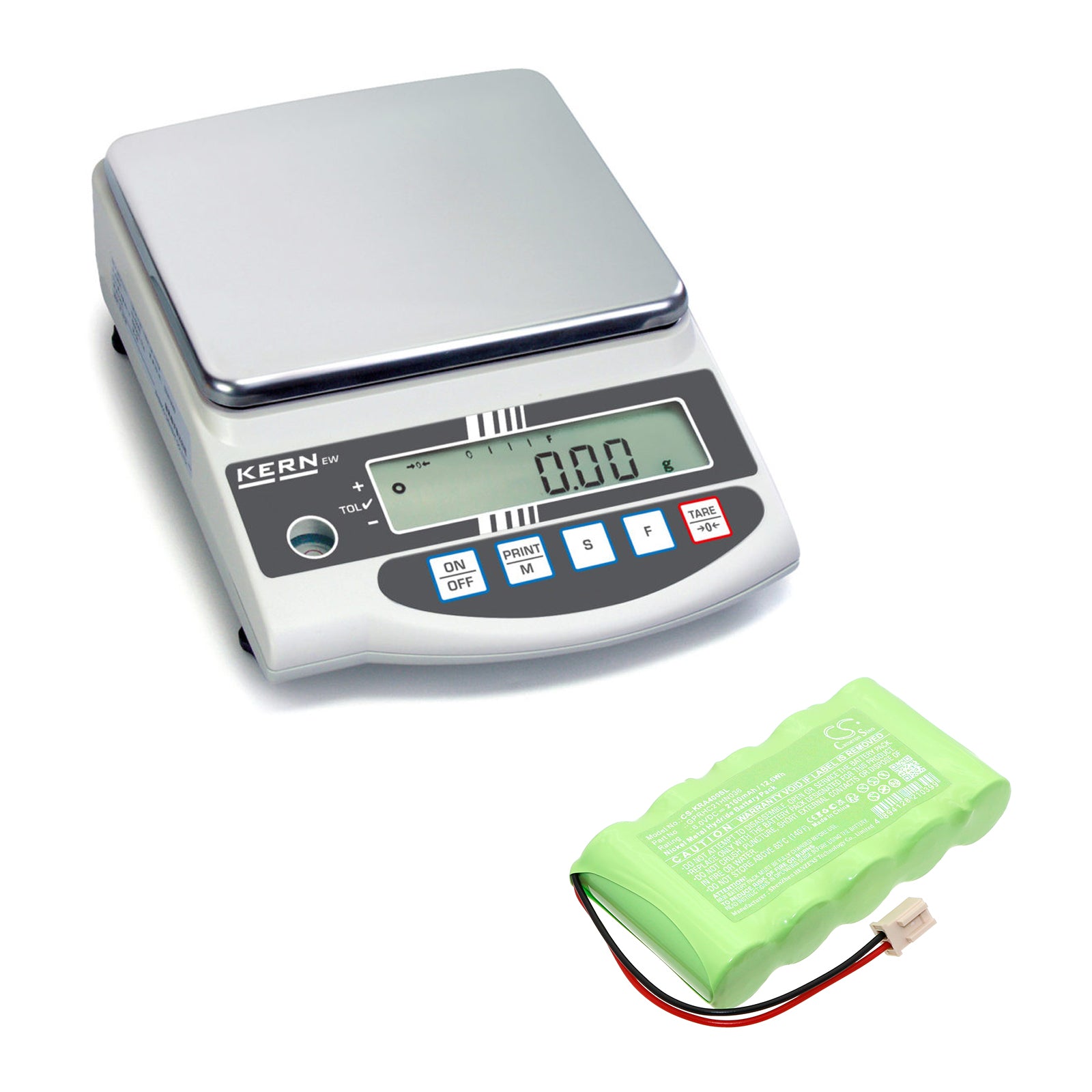 Ni-MH, Electronic Scales Battery fits Kern Eg-a04, Eg-a06, 6.0V, 2100mAh Electronic Scales Cameron Sino Technology Limited