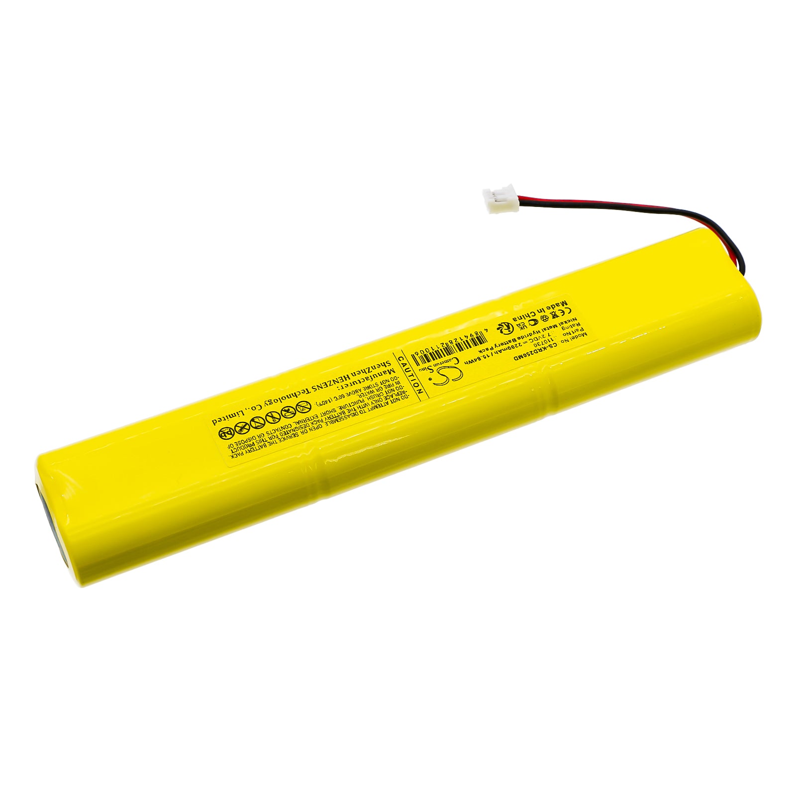 7.2V, Ni-MH, 2200mAh, Battery fits Kern Chair scale MPD250, 15.84Wh Medical Cameron Sino Technology Limited