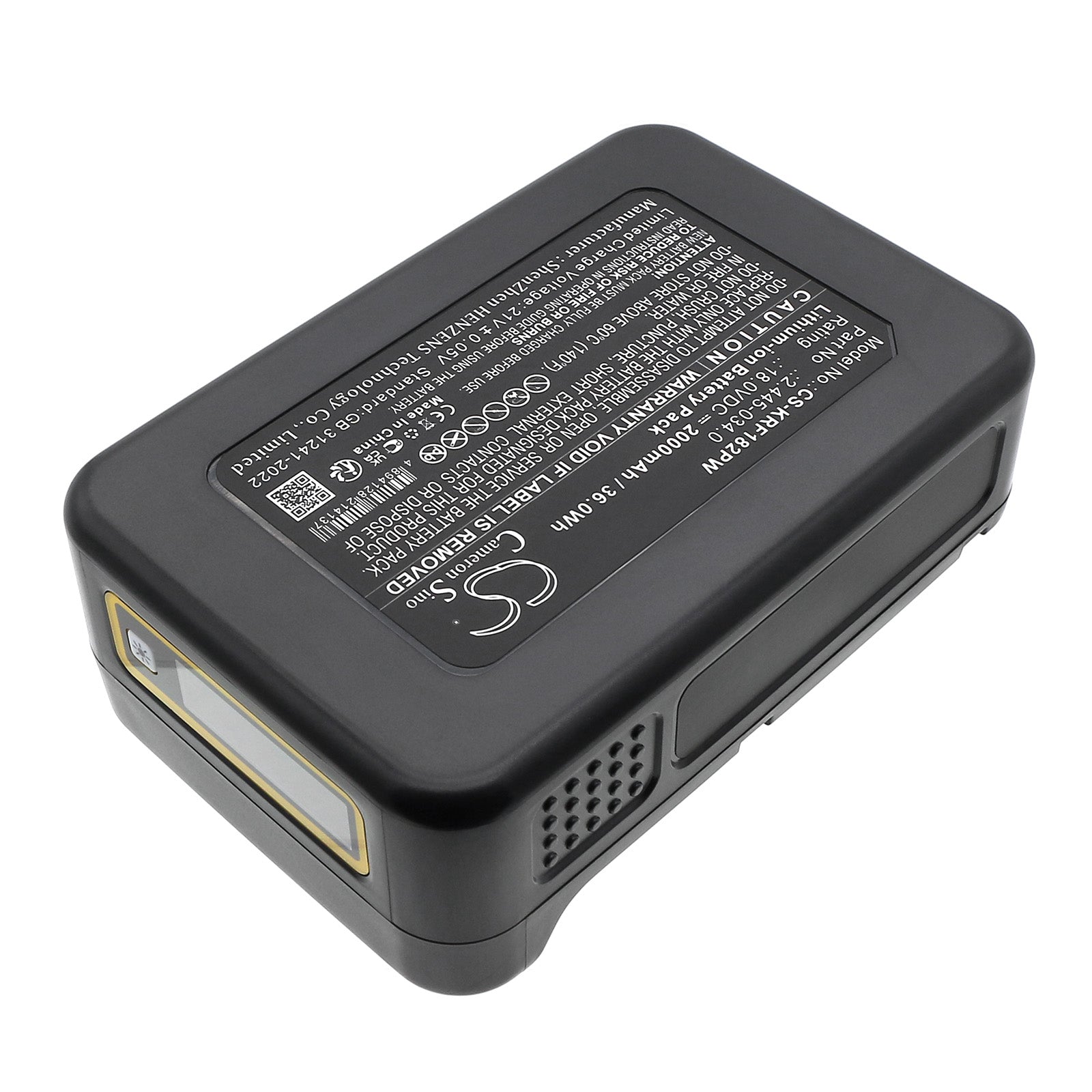 18V, Li-ion, 2000mAh, Battery fits Karcher 14442420, 18-36 Cordless 18V Push Lawnmower, 36Wh Gardening Tools Cameron Sino Technology Limited