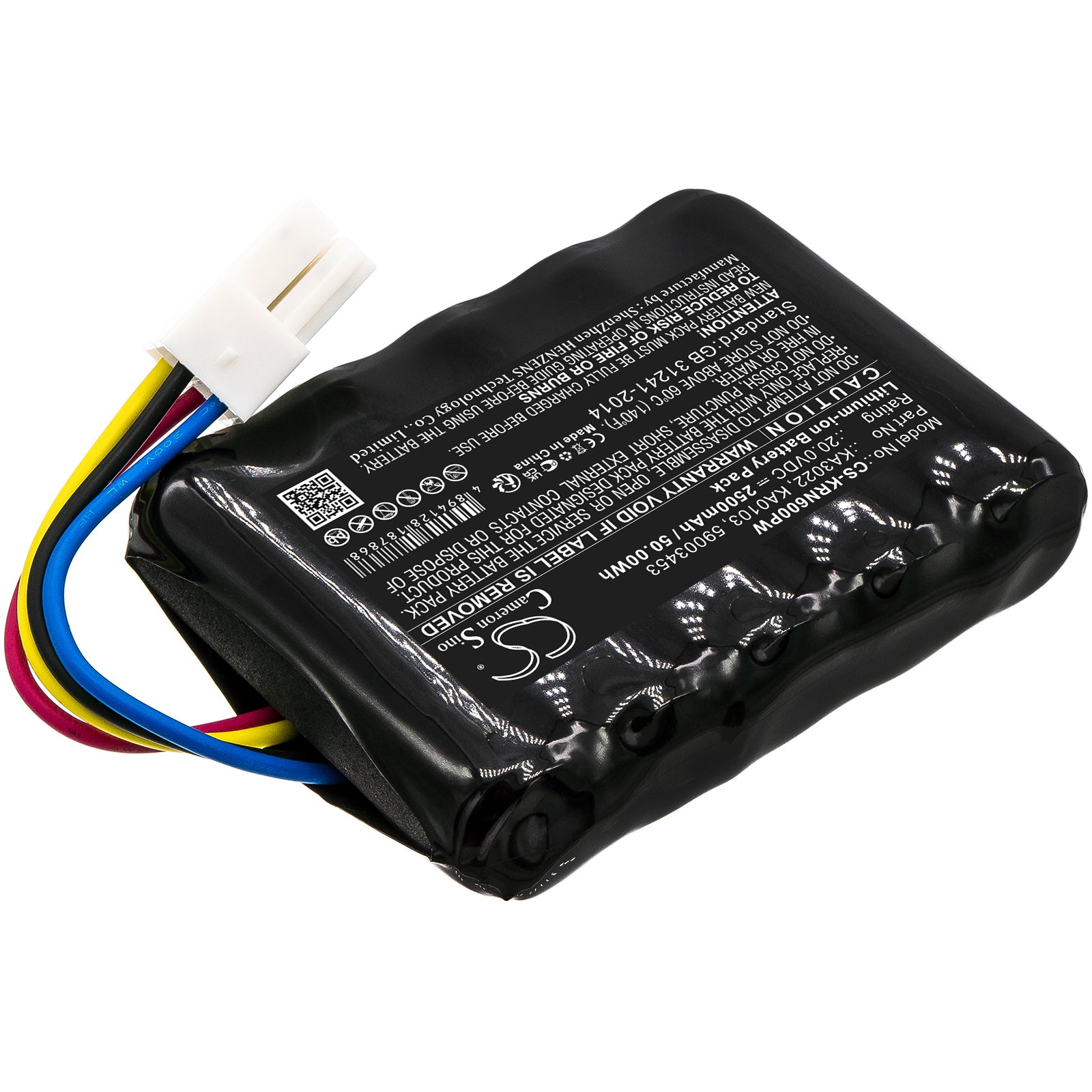 Li-ion, Lawn Mowers Battery fits Kress Mission, Mission Kr100 Nano, 20.0V, 2500mAh Lawn Mowers Cameron Sino Technology Limited