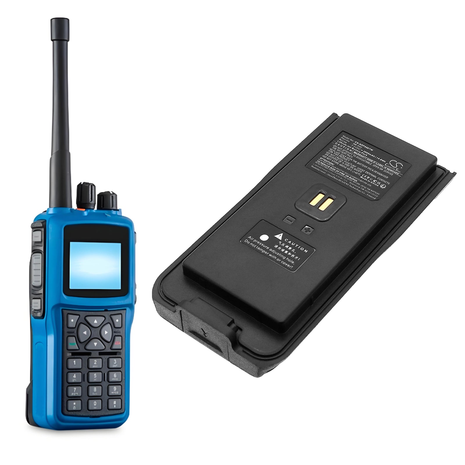 7.4V, Li-ion, 2000mAh, Battery fits Kirisun DP980, DP985, 14.8Wh Two-Way Radio Cameron Sino Technology Limited