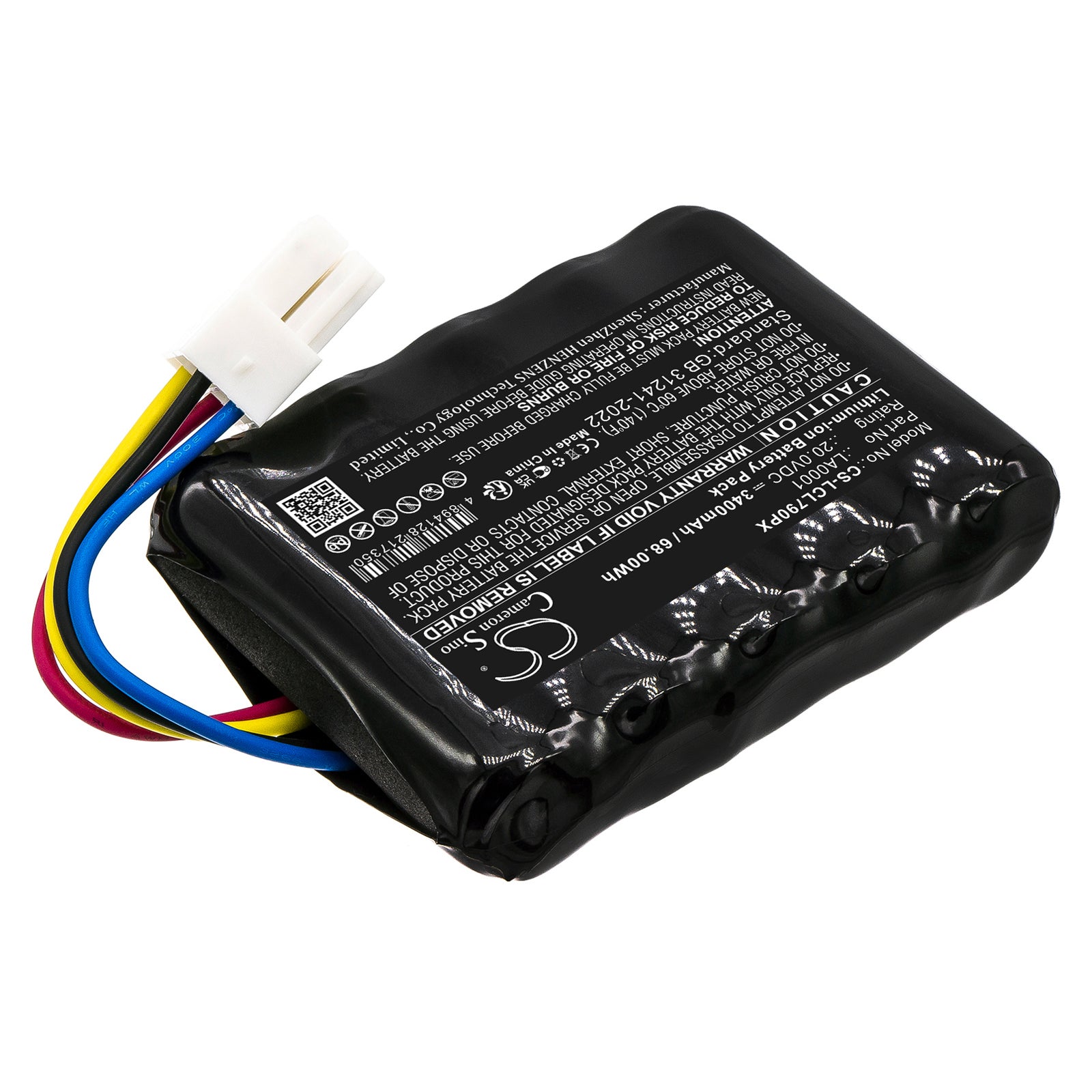 20V, Li-ion, 3400mAh, Battery fits Ferrex 800m2 2021 | Landxcape LX790i, LX790, 68Wh Lawn Mowers Cameron Sino Technology Limited