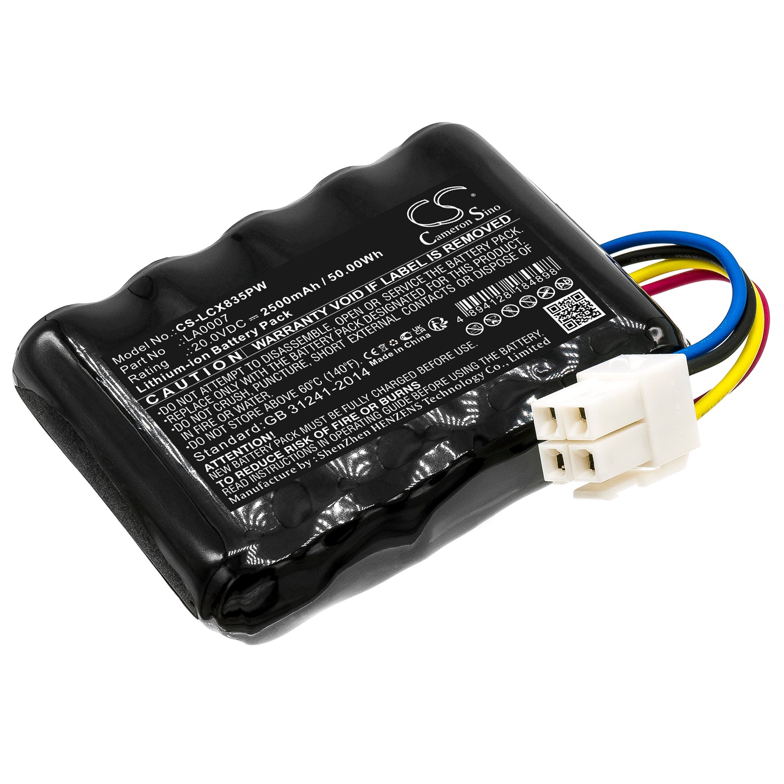 Li-ion, Lawn Mowers Battery fits Landxcape Cr208e, Lx810i, 20.0V, 2500mAh Lawn Mowers Cameron Sino Technology Limited