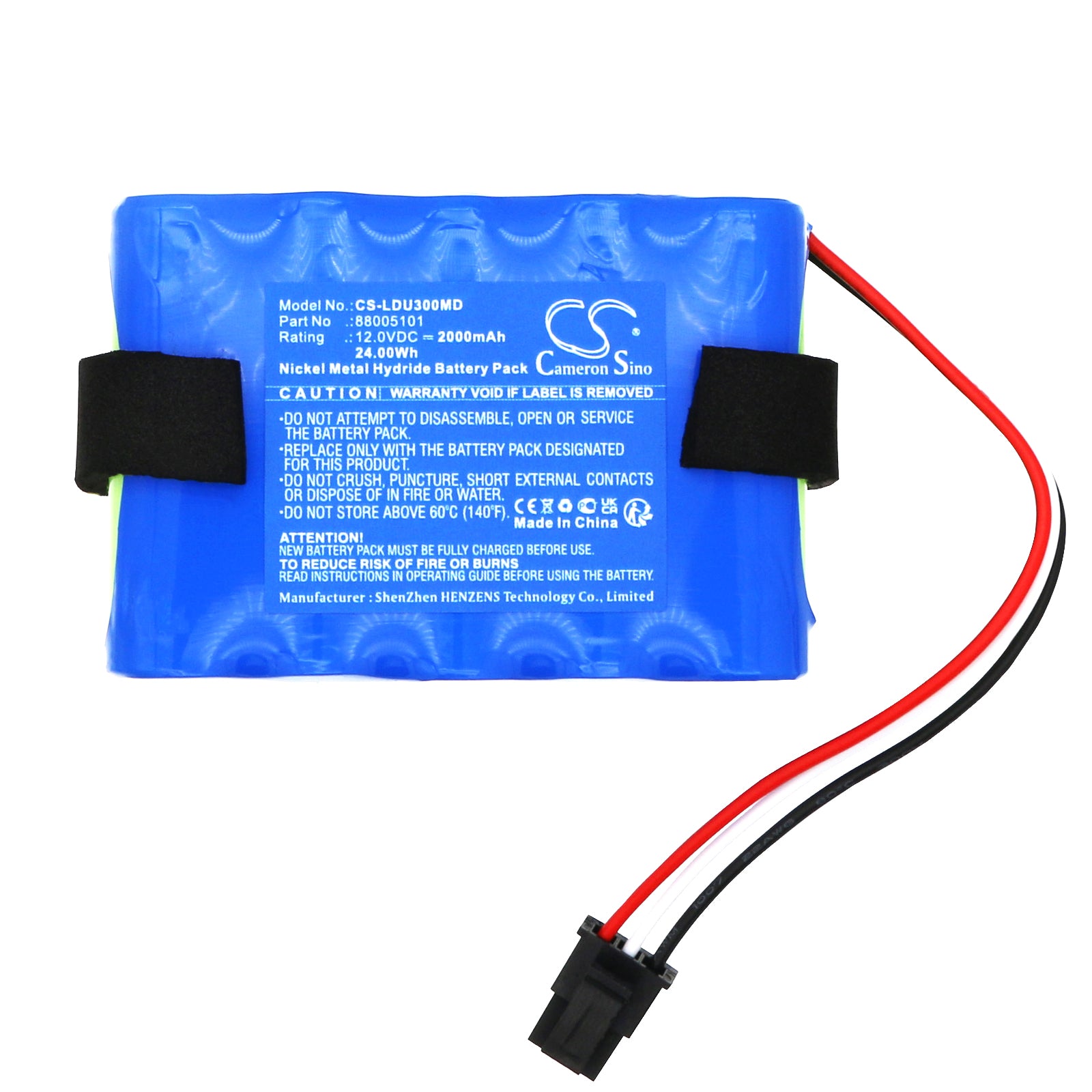 Ni-MH, Medical Battery fits Laerdal Lcsu 3, Lcsu 4, 12.0V, 2000mAh Medical Cameron Sino Technology Limited