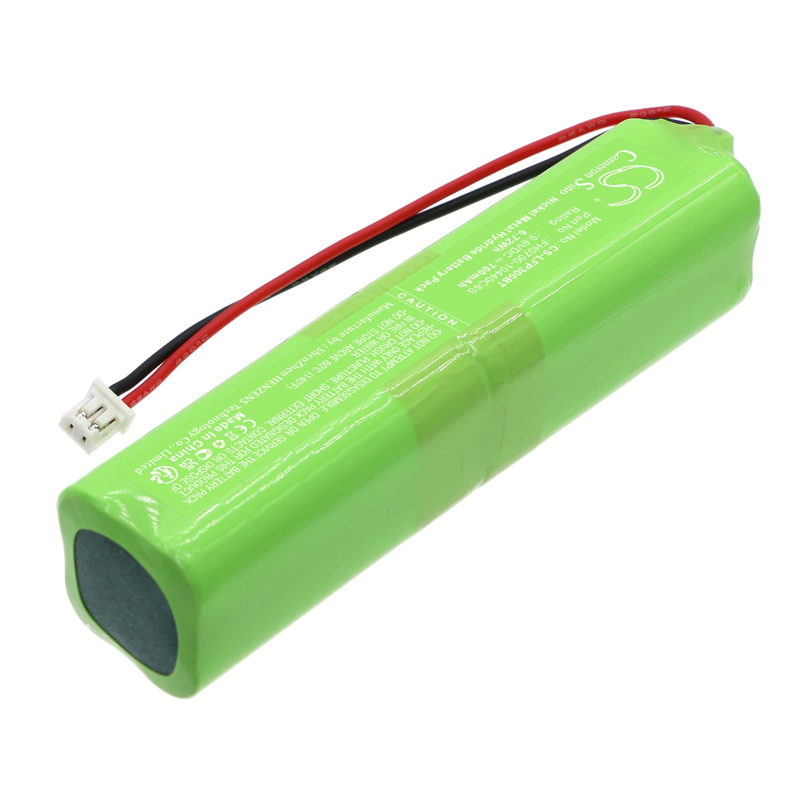 Ni-MH, Alarm System Battery fits Lifesos Control Panel Ls-30, Ls-30 8seh, 9.6V, 700mAh Alarm System Cameron Sino Technology Limited