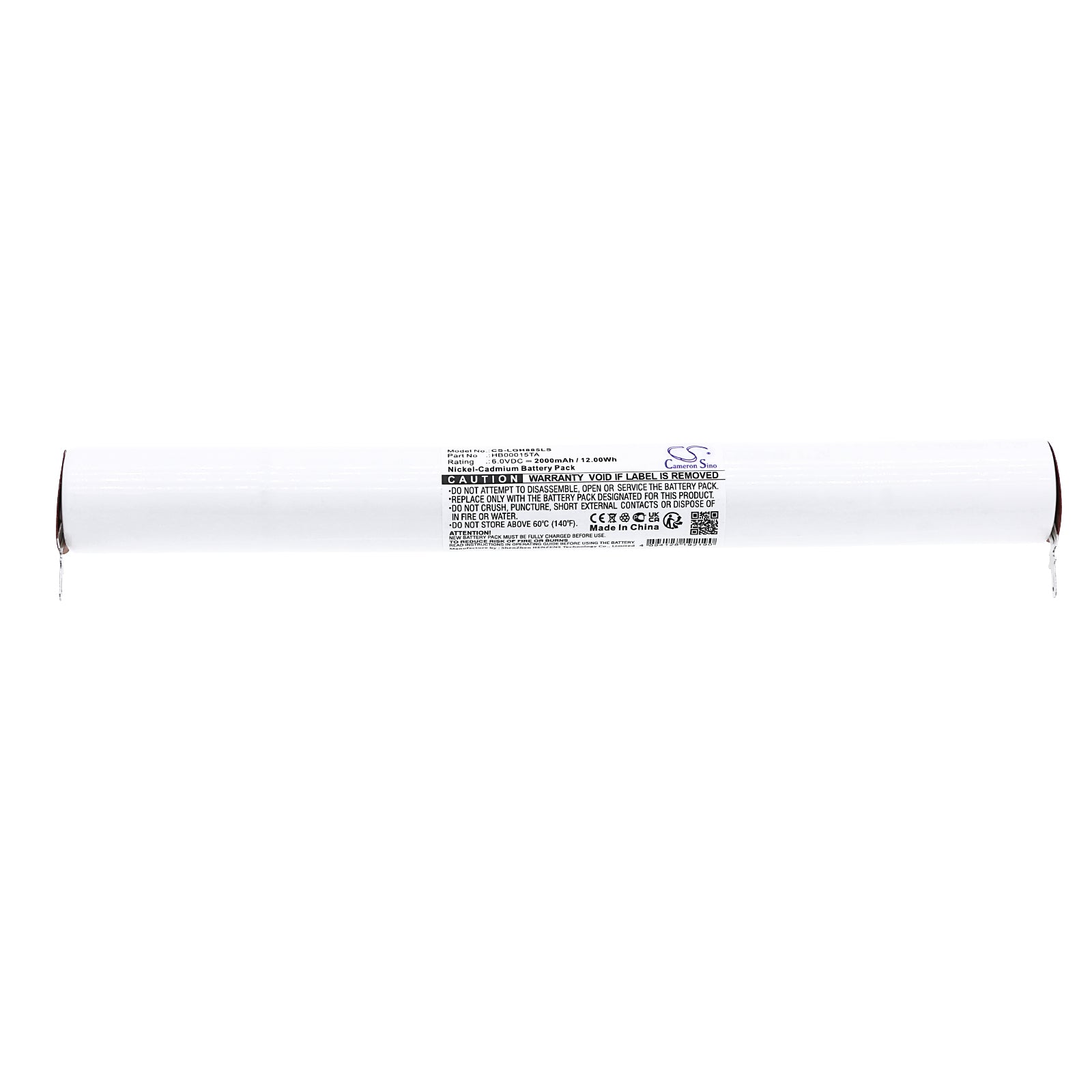 Ni-CD, Emergency Lighting Battery fits Legrand 6600 03, 6600 04, 6.0V, 2000mAh Emergency Lighting Cameron Sino Technology Limited