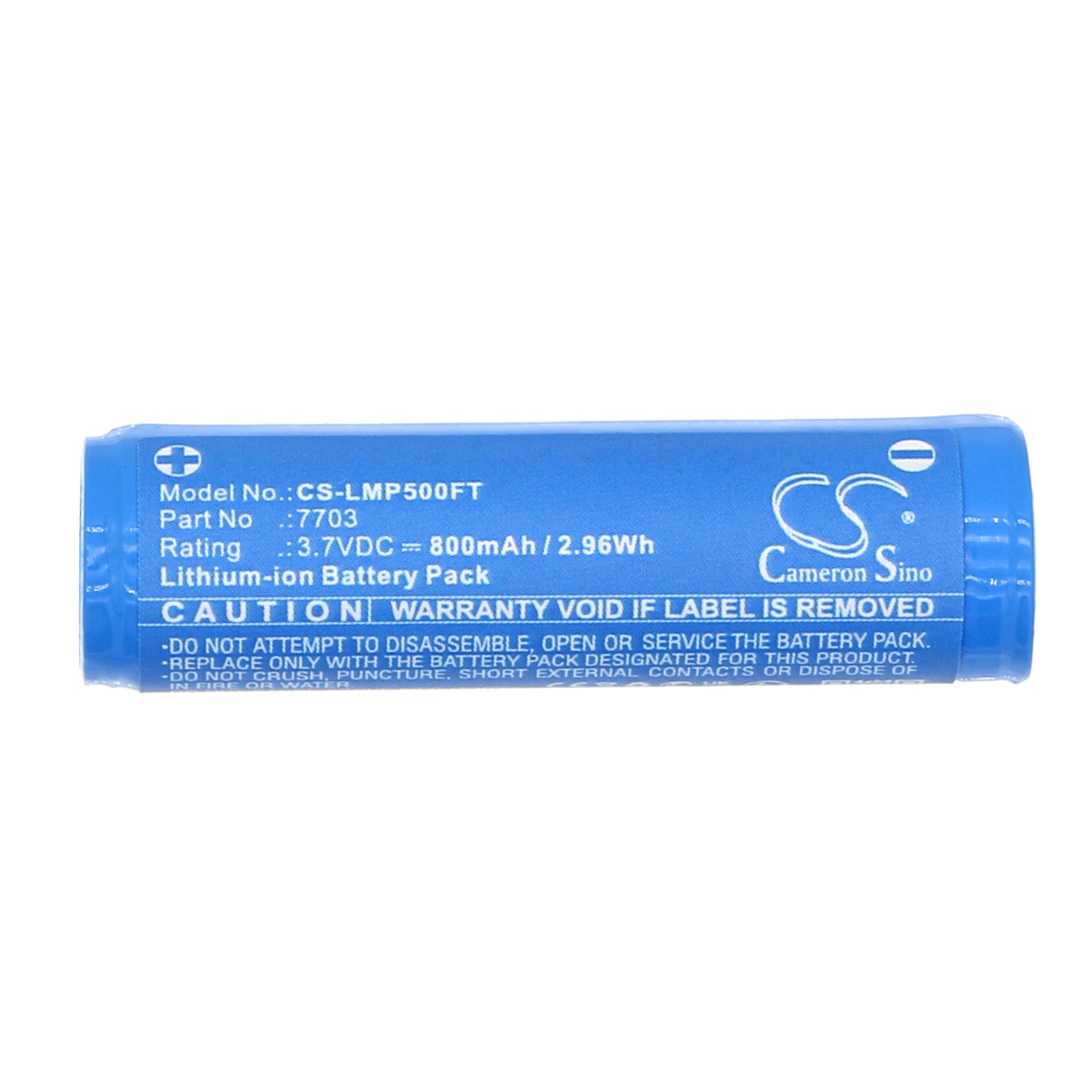 Li-ion, Flashlight Battery fits Ledlenser Torche P5r, Torche P5r.2, 3.7V, 800mAh Flashlight Cameron Sino Technology Limited