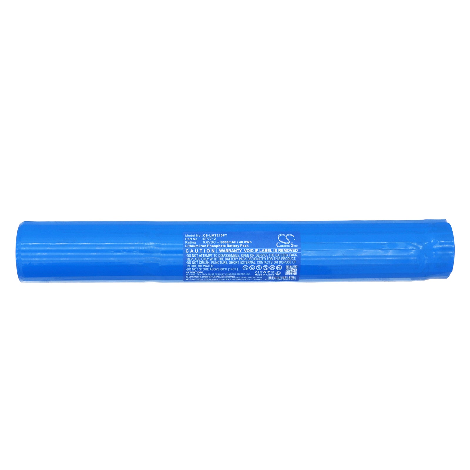 LiFePO4, Flashlight Battery fits Ledlenser X21r, X21r.2, 9.6V, 5000mAh Flashlight Cameron Sino Technology Limited