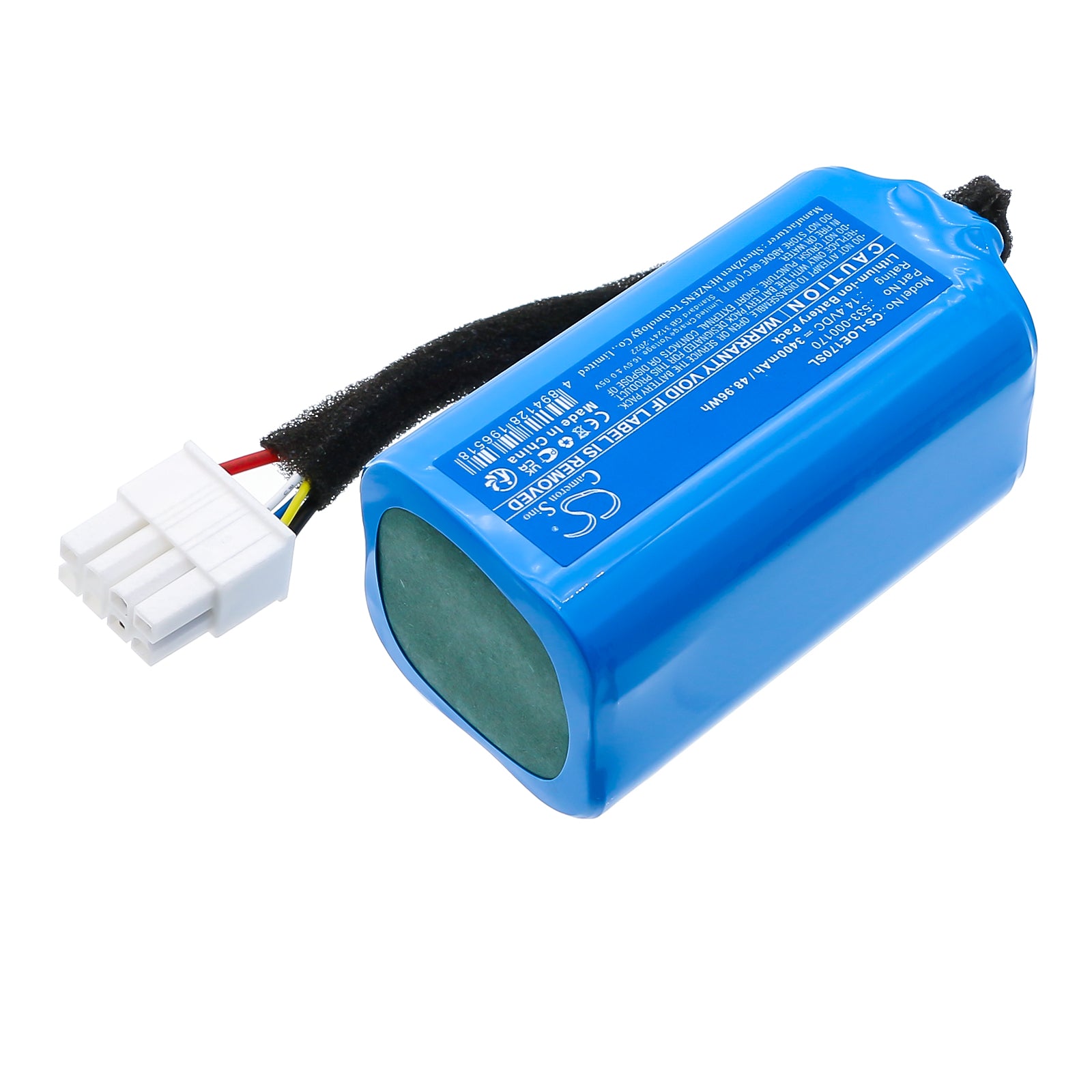 14.4V, Li-ion, 3400mAh, Battery fits Logitech Ultimate Ears hyperboom 3, UE Hyperboom, 48.96Wh Speaker Cameron Sino Technology Limited