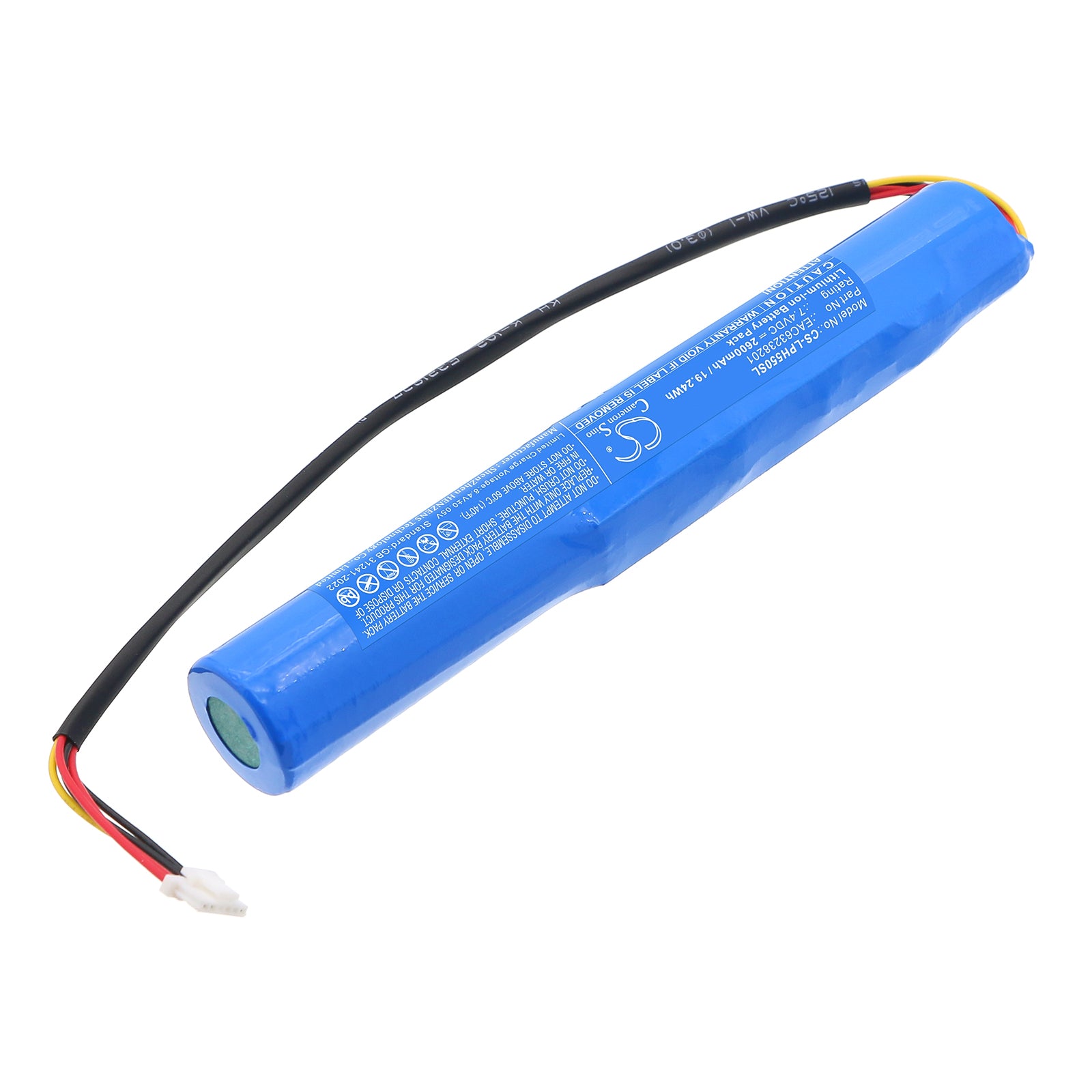 7.4V, Li-ion, 2600mAh, Battery fits LG PH550, 19.24Wh Projector Cameron Sino Technology Limited