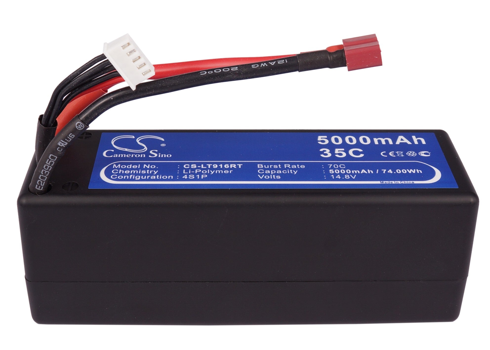 Li-Polymer, Cars Battery fits Cameron Sino Technologies, 14.8V, 5000mAh Cars Cameron Sino Technology Limited