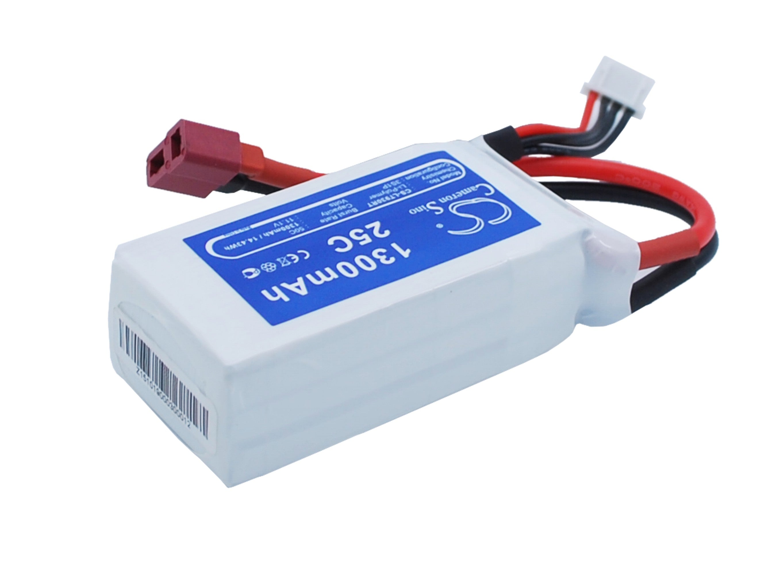Li-Polymer, RC Battery fits Rc Cs-lt930rt, 11.1V, 1300mAh RC Cameron Sino Technology Limited