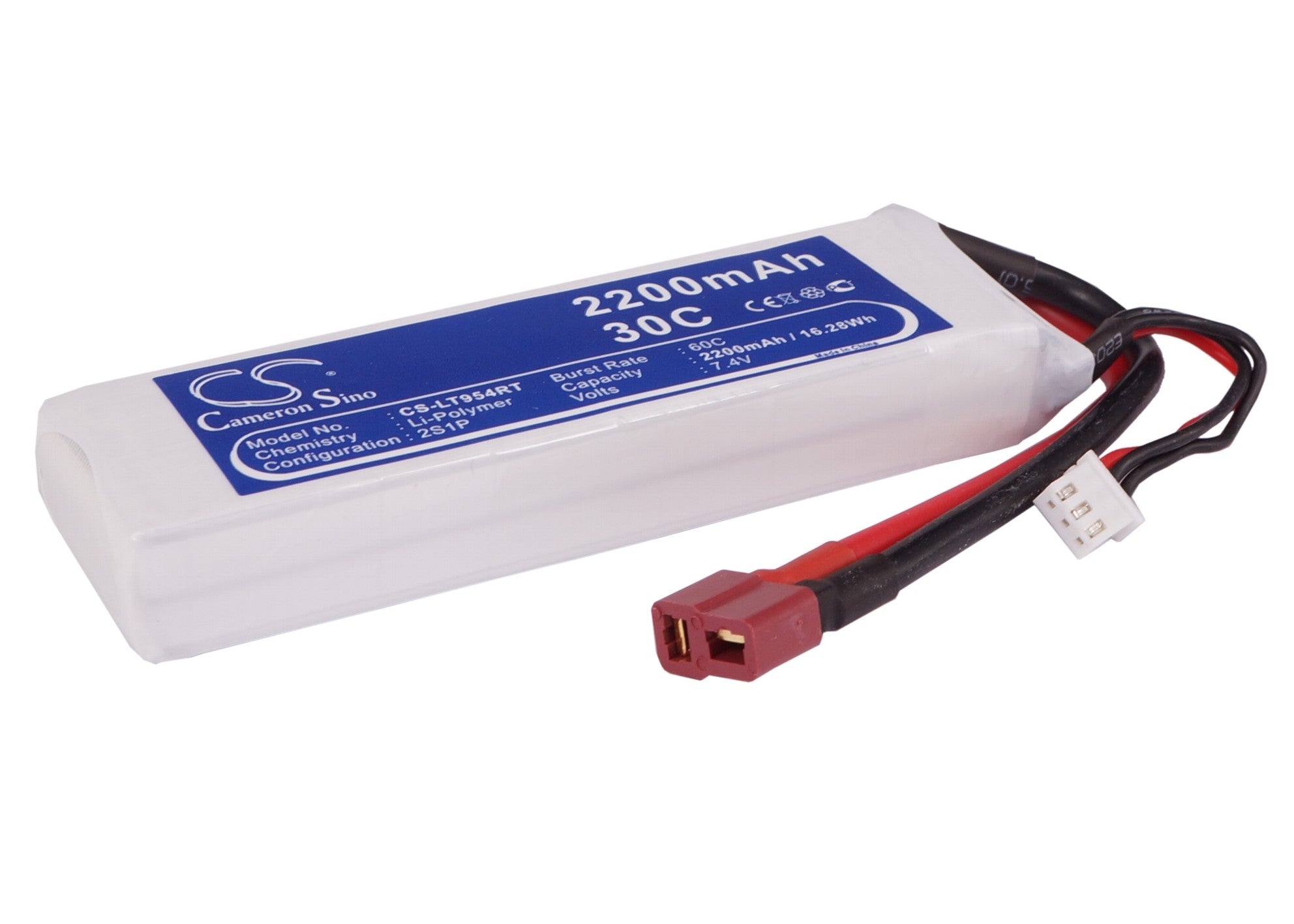 Li-Polymer, RC Battery fits Rc Cs-lt945rt, 14.8V, 2200mAh RC Cameron Sino Technology Limited