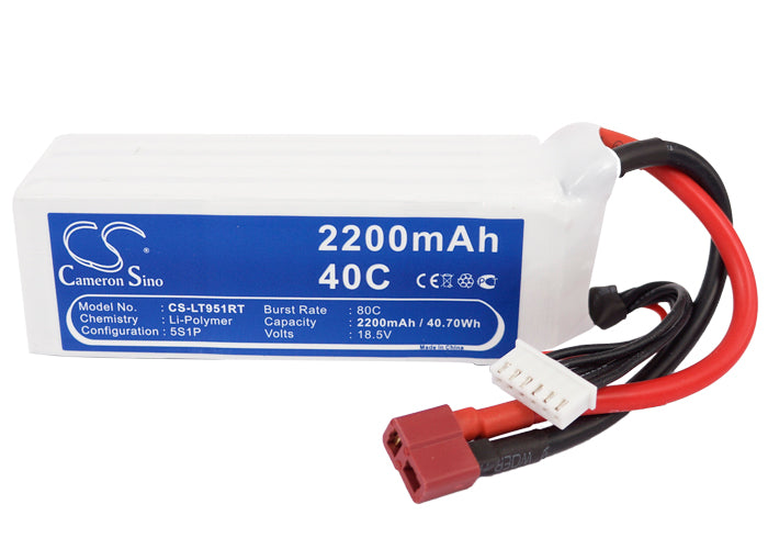 Li-Polymer, RC Battery fits Rc Cs-lt951rt, 18.5V, 2200mAh RC Cameron Sino Technology Limited