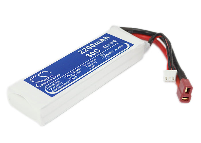Li-Polymer, RC Battery fits Rc Cs-lt954rt, Rc Cs-lt954rt, 7.4V, 2200mAh RC Cameron Sino Technology Limited
