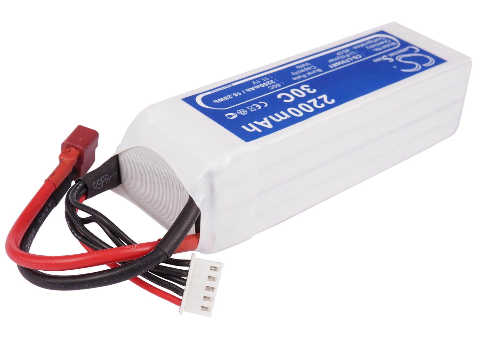 Li-Polymer, RC Battery fits Rc Cs-lt956rt, Rc Cs-lt956rt, 14.8V, 2200mAh RC Cameron Sino Technology Limited