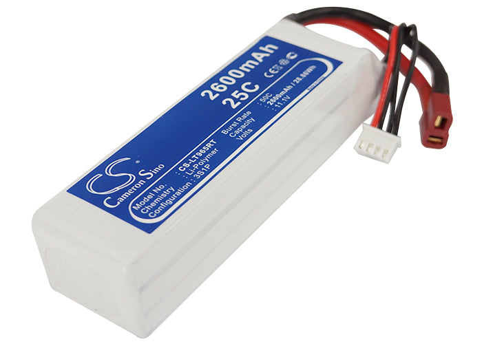 Li-Polymer, RC Battery fits Rc Cs-lt965rt, Rc Cs-lt965rt, 11.1V, 2600mAh RC Cameron Sino Technology Limited