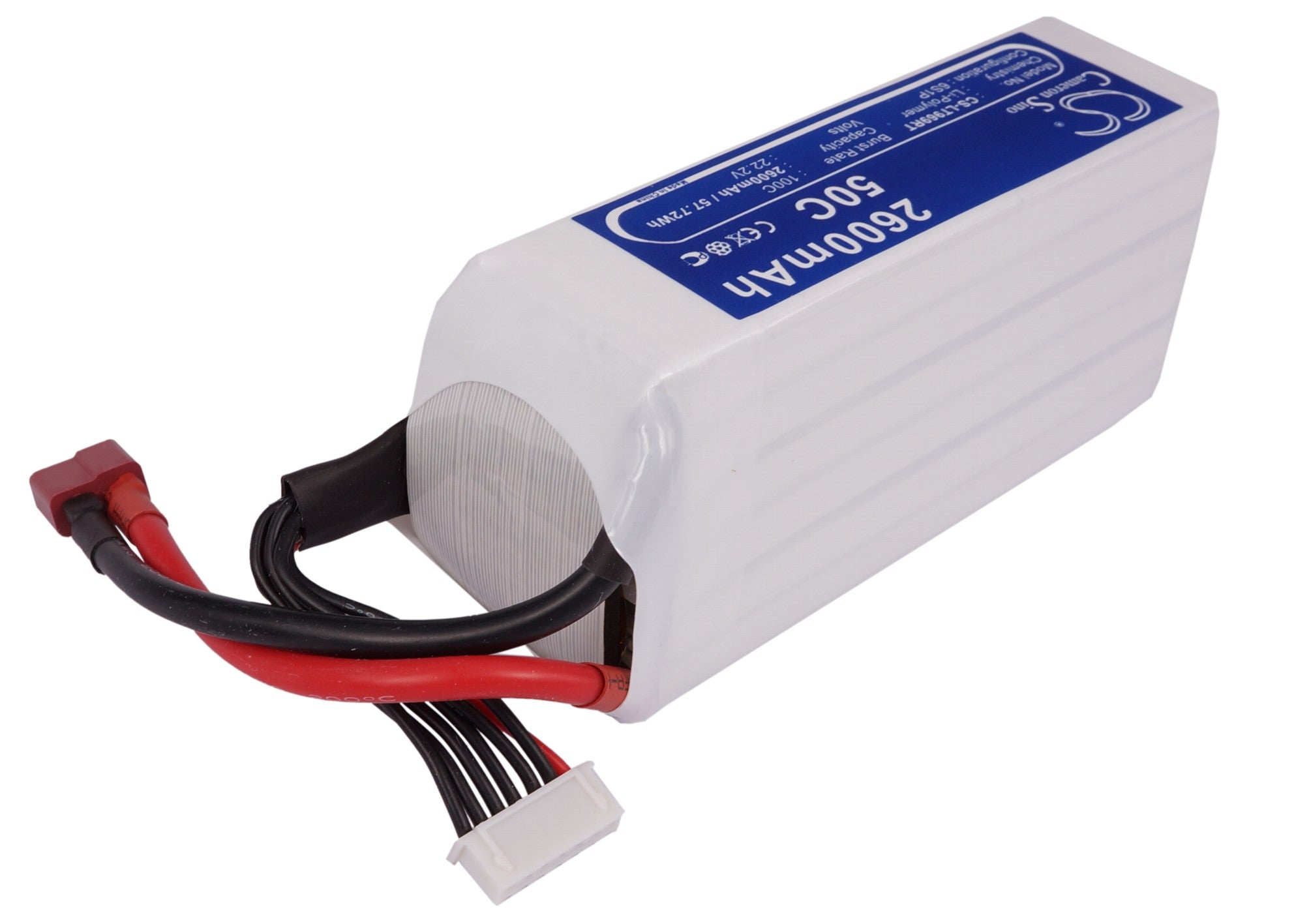 Li-Polymer, RC Battery fits Rc Cs-lt969rt, 22.2V, 2600mAh RC Cameron Sino Technology Limited