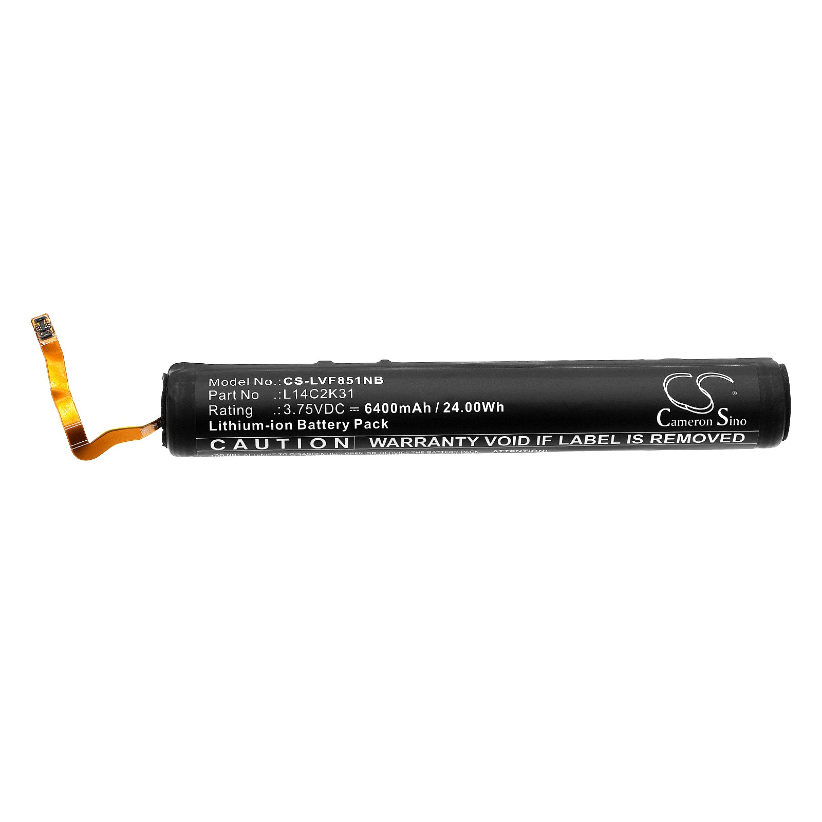 Li-ion, Notebook, Laptop Battery fits Lenovo Yoga Tablet 2 830f, Yoga Tablet 2 830lc, 3.75V, 6400mAh Notebook, Laptop Cameron Sino Technology Limited
