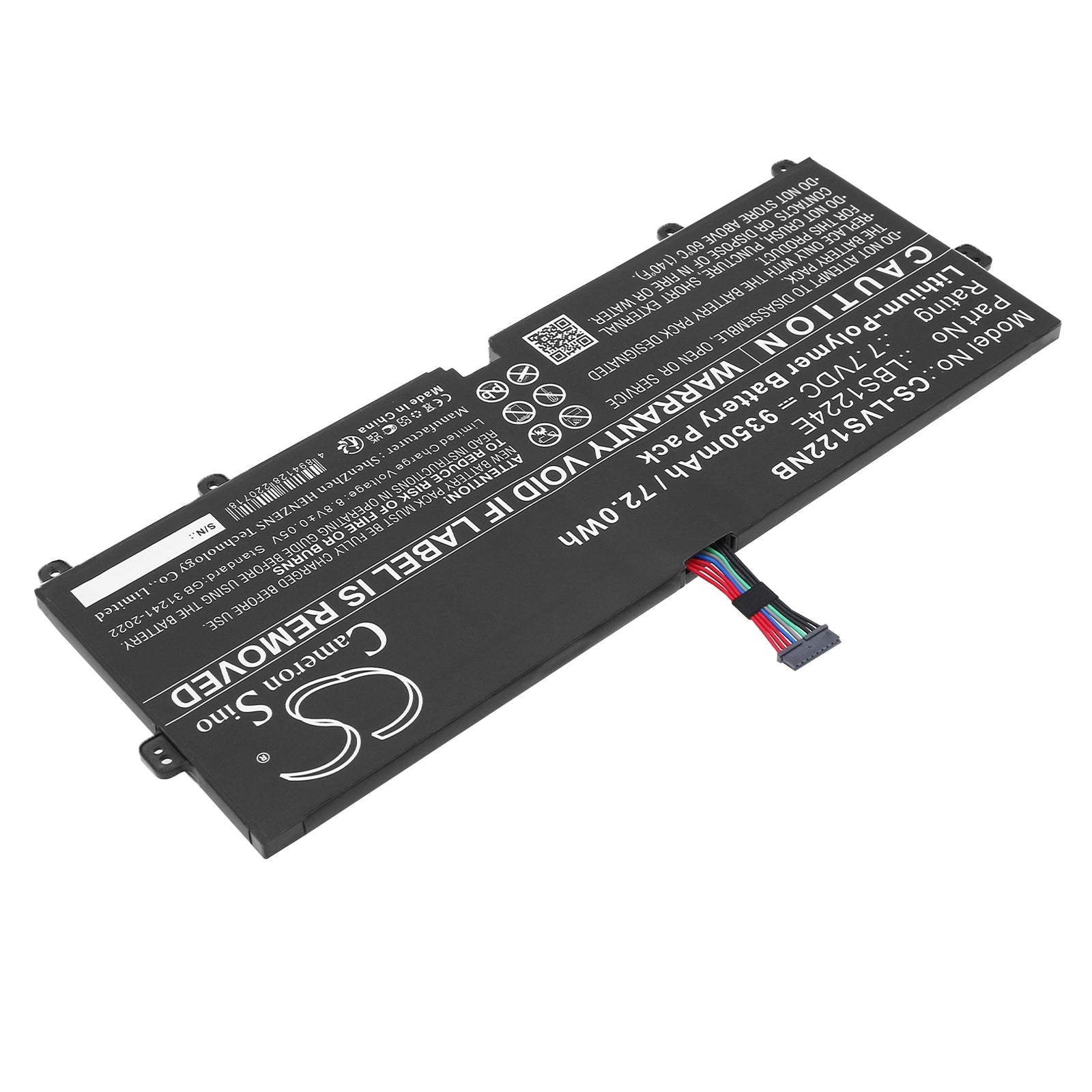 7.7V, Li-Polymer, 9350mAh, Battery fits LG 13Z980, 13Z990, 72Wh Notebook, Laptop Cameron Sino Technology Limited