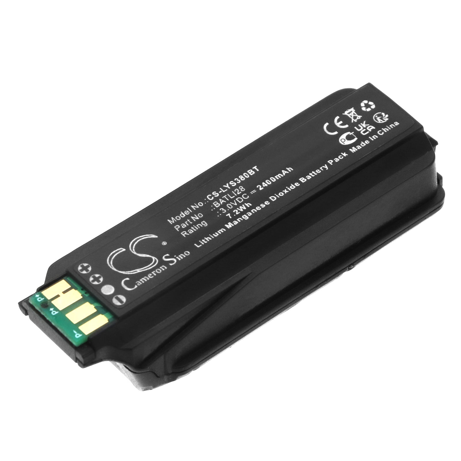Li-MnO2, Alarm System Battery fits Daitem 171-21x, 172-21x, 3.0V, 2400mAh Alarm System Cameron Sino Technology Limited