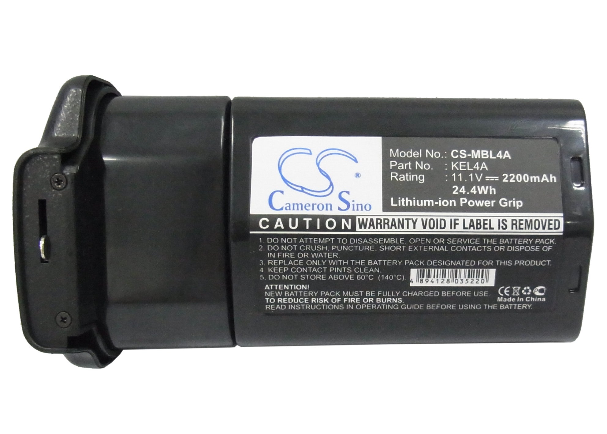 Li-ion, Battery Grip Battery fits Nikon D300, 11.1V, 2200mAh Battery Grip Cameron Sino Technology Limited