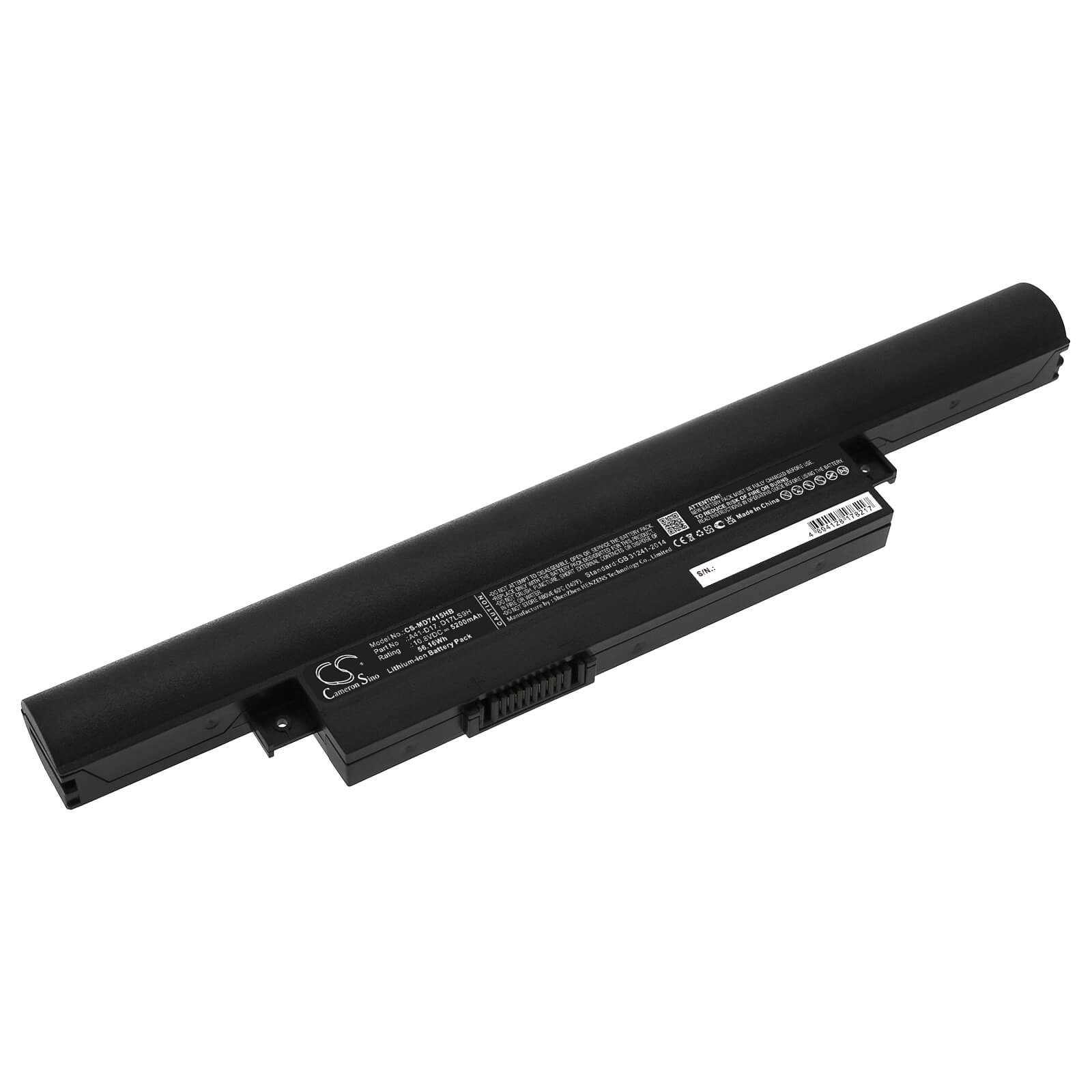 Li-ion Notebook Battery fits Medion, 0b20-01d1000m, 40050714 10.8V, 5200mAh / 56.16Wh Notebook & Laptop Cameron Sino Technology Limited
