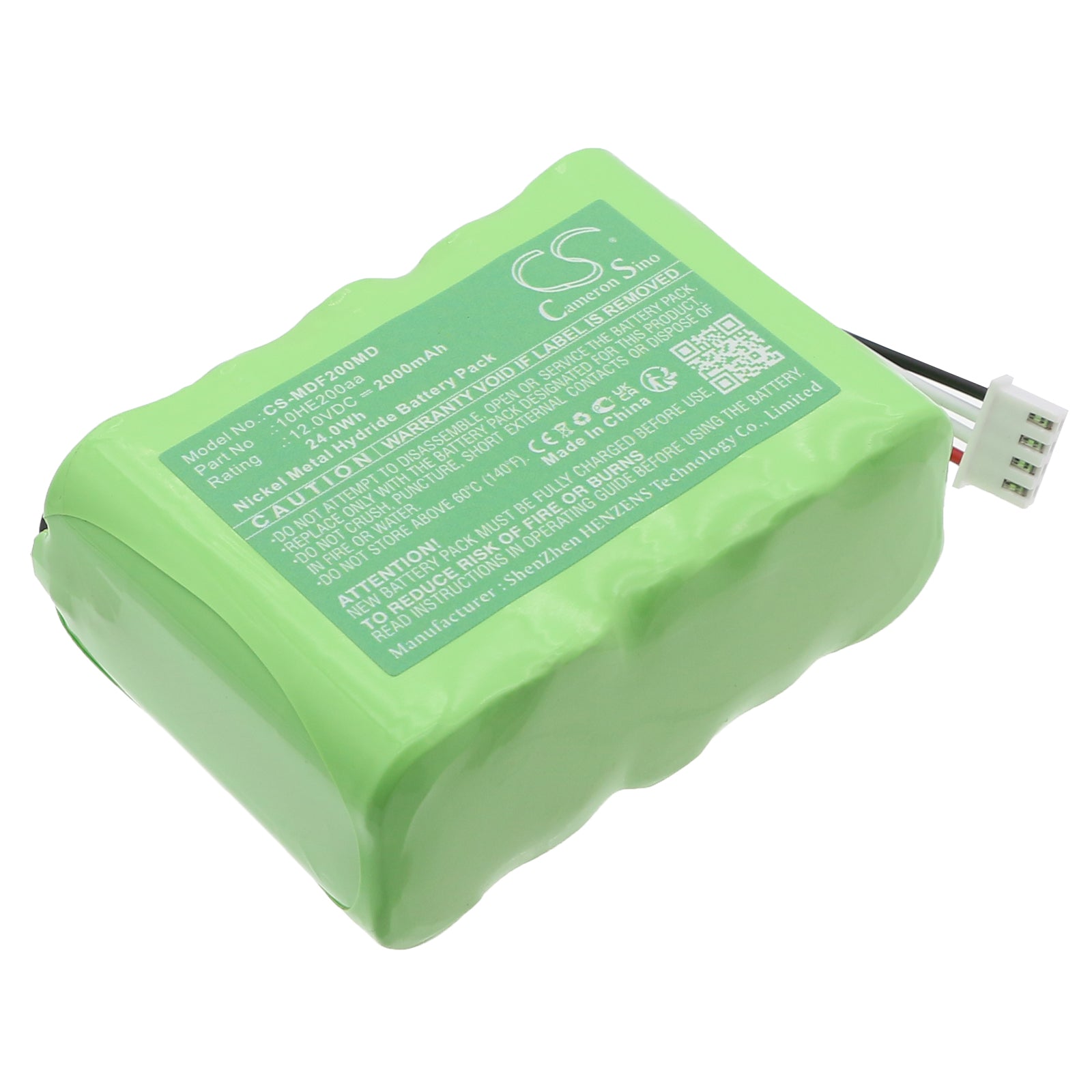 12V, Ni-MH, 2000mAh, Battery fits Medifosion DAIWHA DI-2000, DI-2000, 24Wh Medical Cameron Sino Technology Limited
