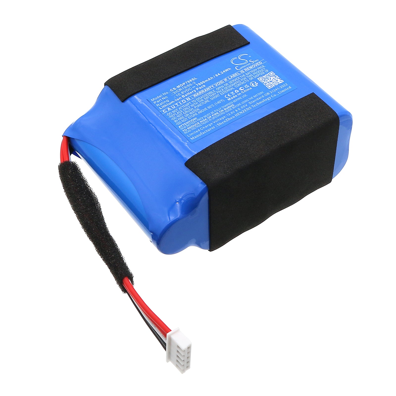 10.8V, Li-ion, 7800mAh, Battery fits Medion 50077082, LIFE P61746, 84.24Wh Speaker Cameron Sino Technology Limited