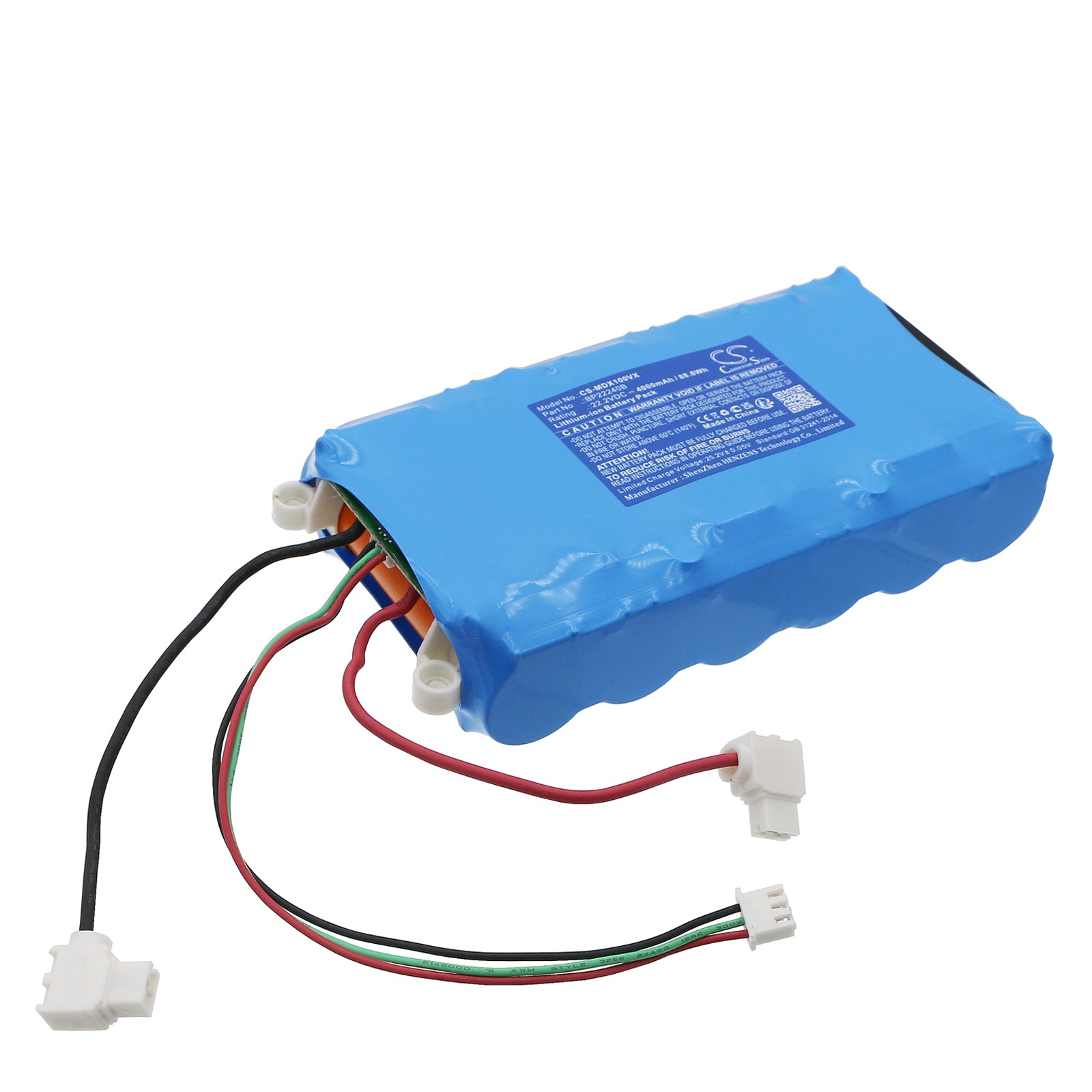 Li-ion, Vacuum Battery fits Media G6 Pro, G6 Tpro, 22.2V, 4000mAh Vacuum Cameron Sino Technology Limited