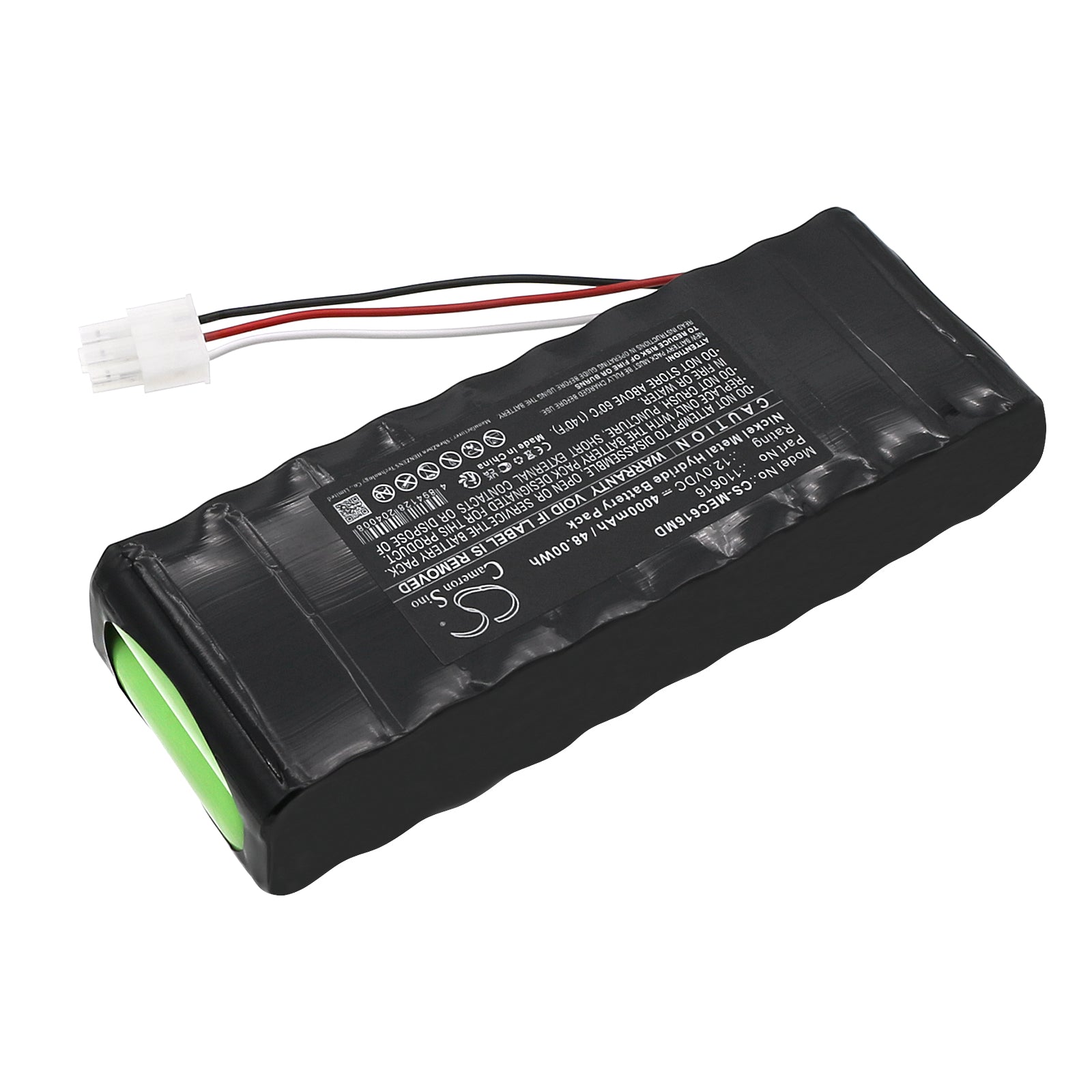 Ni-MH, Medical Battery fits Medicaleconet Cardio M, Cardio M Plus, 12.0V, 4000mAh Medical Cameron Sino Technology Limited