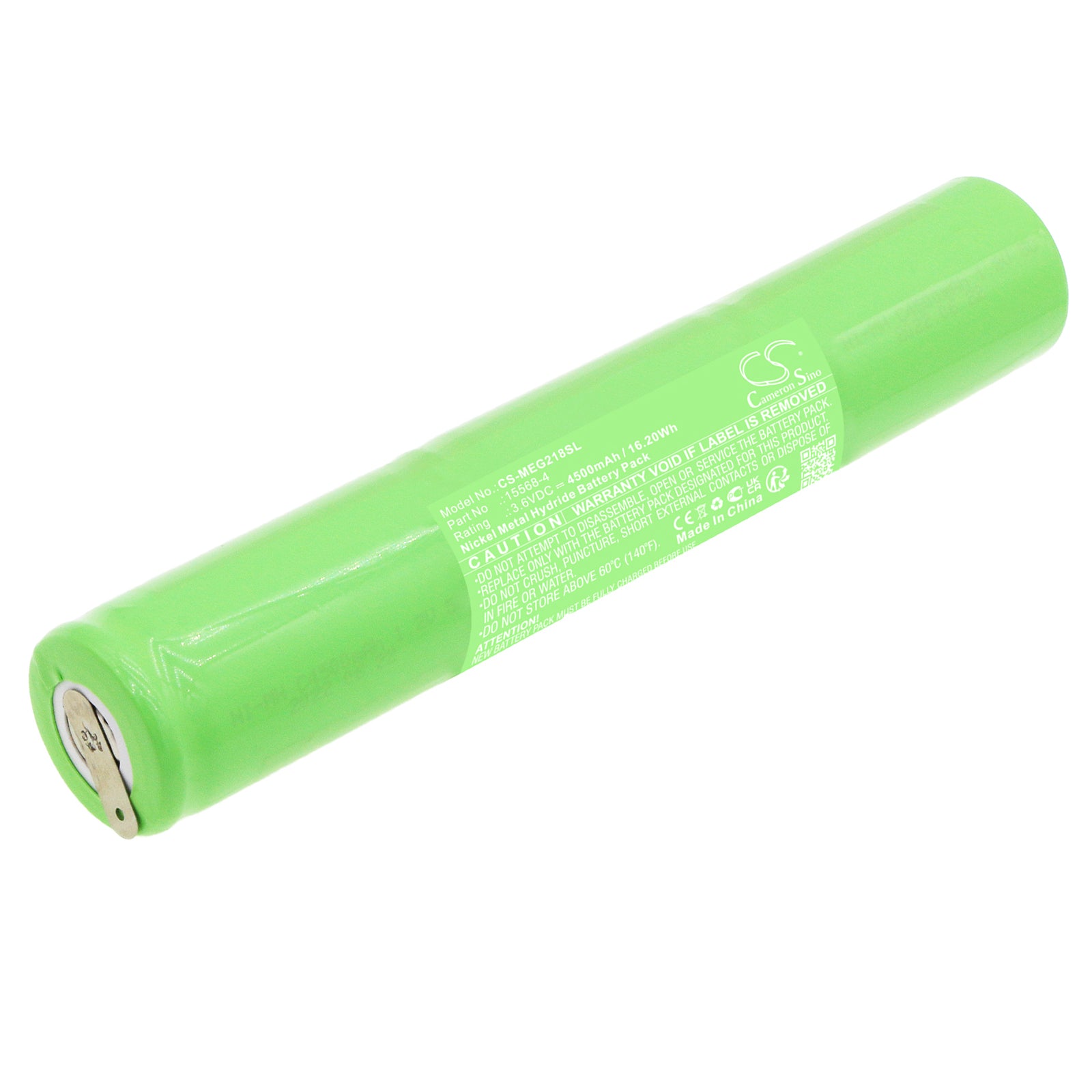 Ni-MH, Equipment, Survey, Test Battery fits Megger 218650, 3.6V, 4500mAh Equipment, Survey, Test Cameron Sino Technology Limited