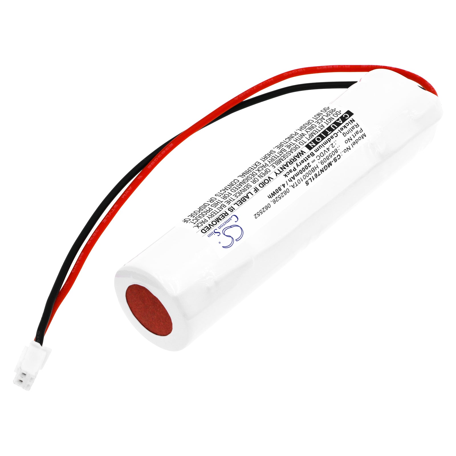Ni-CD, Emergency Lighting Battery fits Ura 117318, 117319 Security Block, 2.4V, 2000mAh Emergency Lighting Cameron Sino Technology Limited