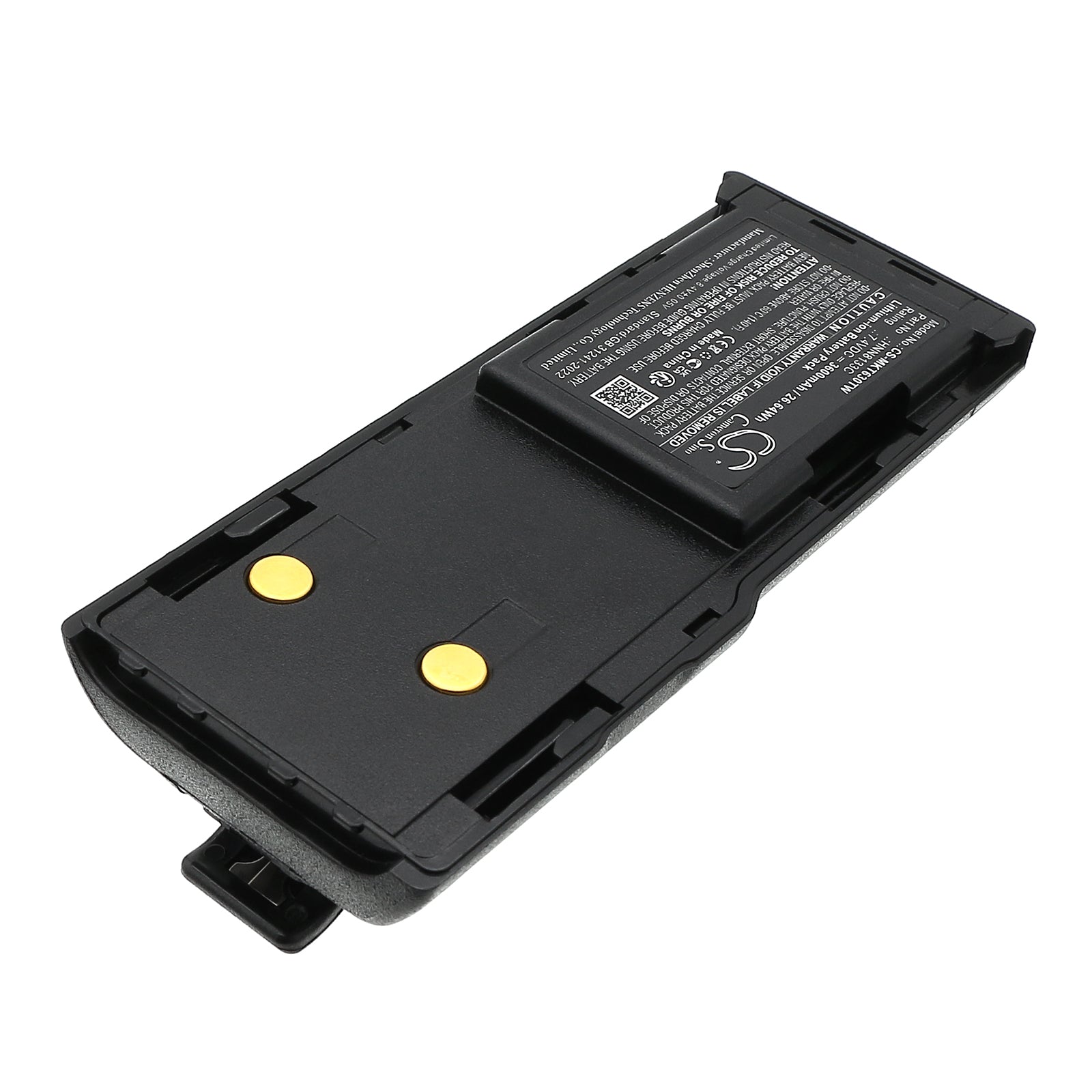 7.4V, Li-ion, 3600mAh, Battery fits Motorola CP250, CP450, 26.64Wh Two-Way Radio Cameron Sino Technology Limited