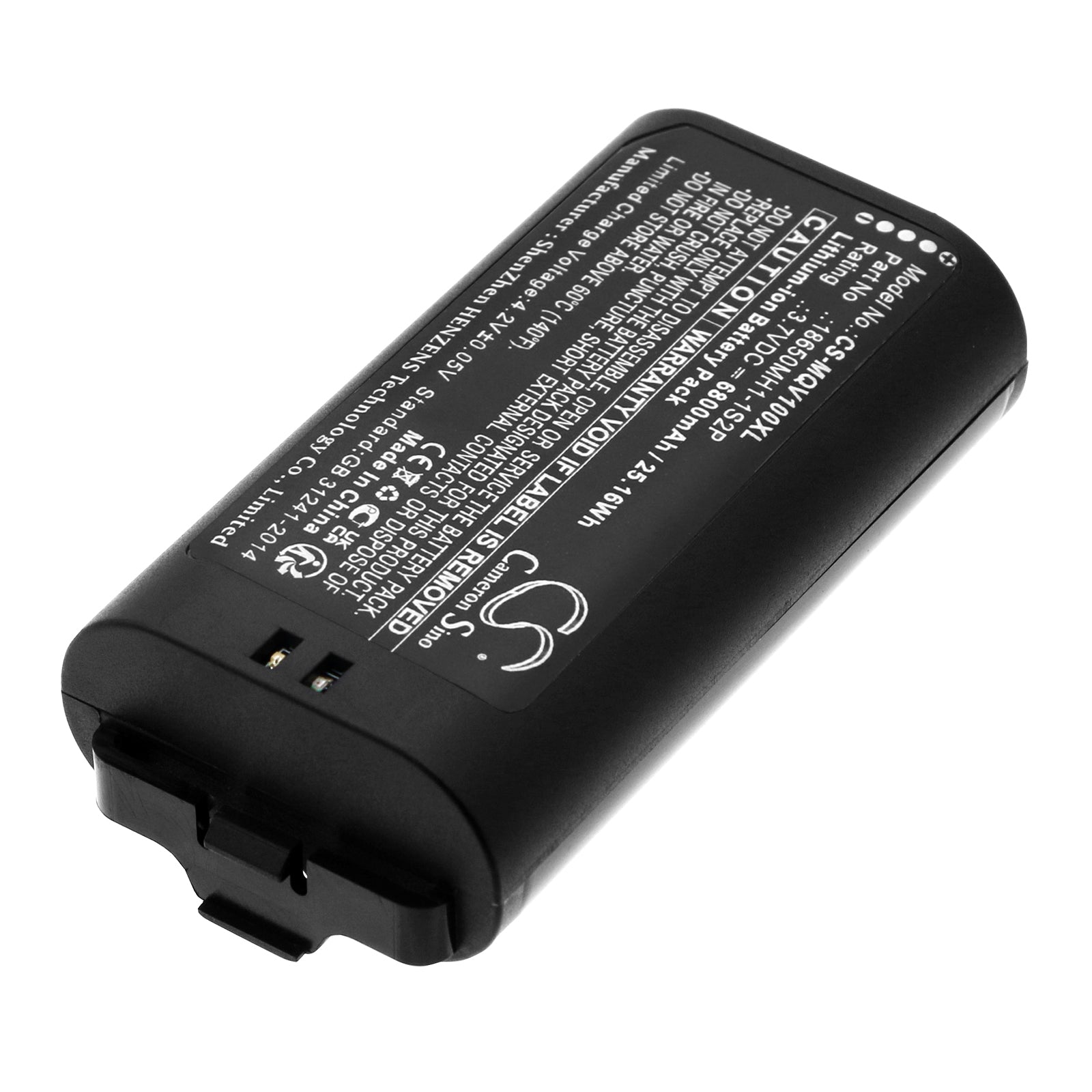 Li-ion, Alarm System Battery fits Myq Smart Garage Video Keypad, Vkp1-myq, 3.7V, 6800mAh Alarm System Cameron Sino Technology Limited