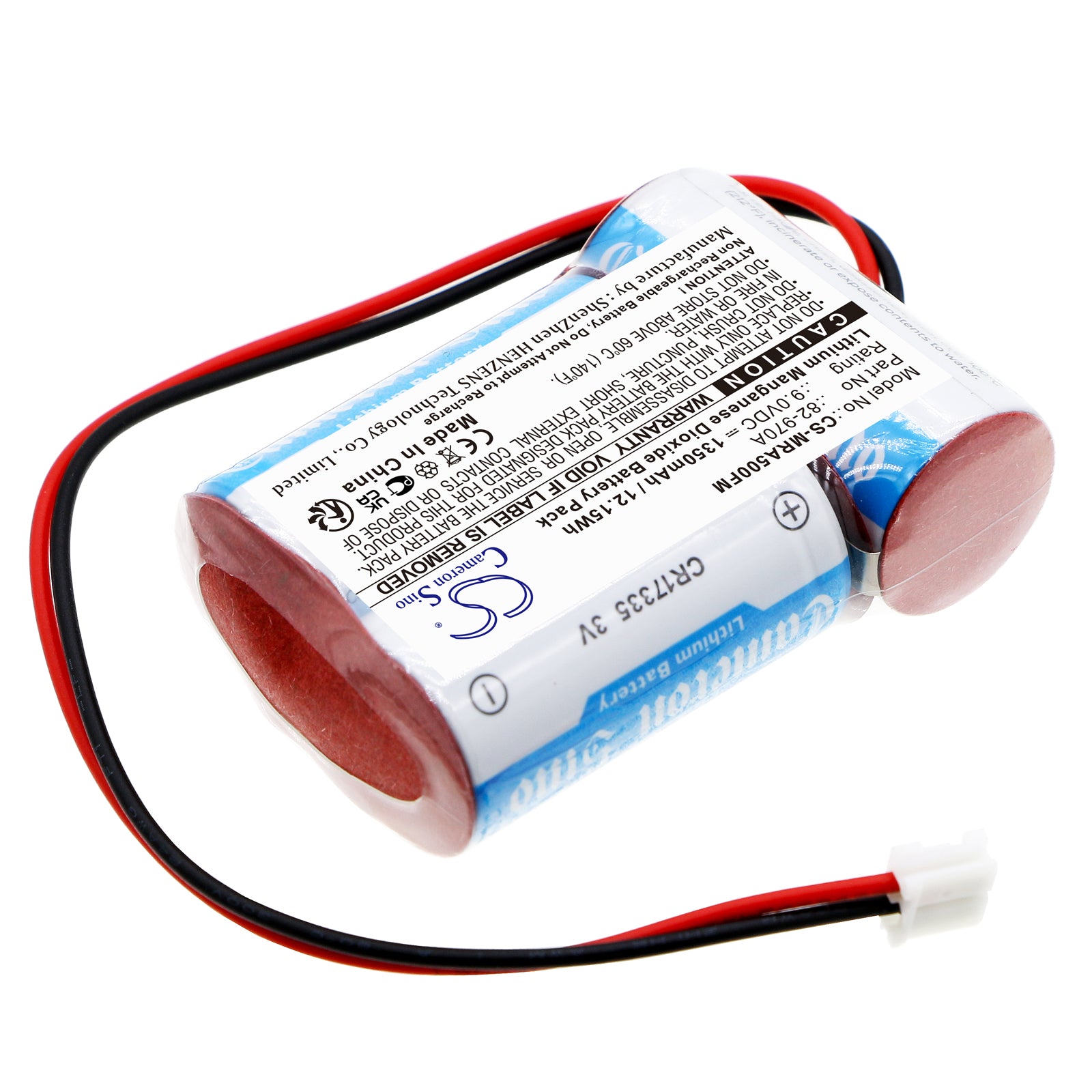 Li-MnO2, Marine Safety & Flotation Devices Battery fits Simrad , Mcmurdo A5, 9.0V, 1350mAh Marine Safety & Flotation Devices Cameron Sino Technology Limited