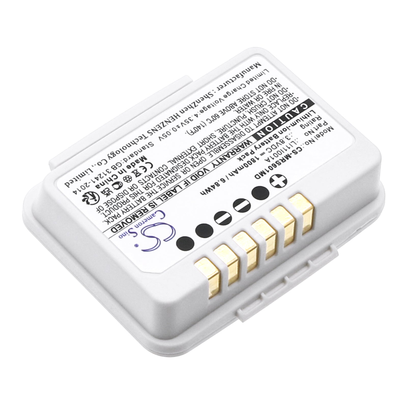 Li-ion, Medical Battery fits Mindray Bp10, Tms-6016, 3.8V, 1800mAh Medical Cameron Sino Technology Limited